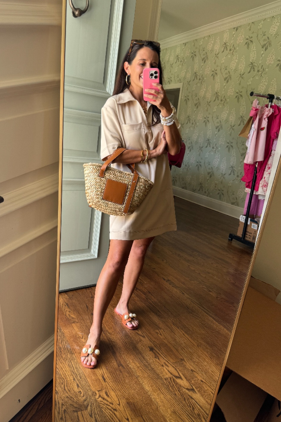 wearing a small in this amazon dress 💕

#LTKFindsUnder50 #LTKStyleTip #LTKSummerSales