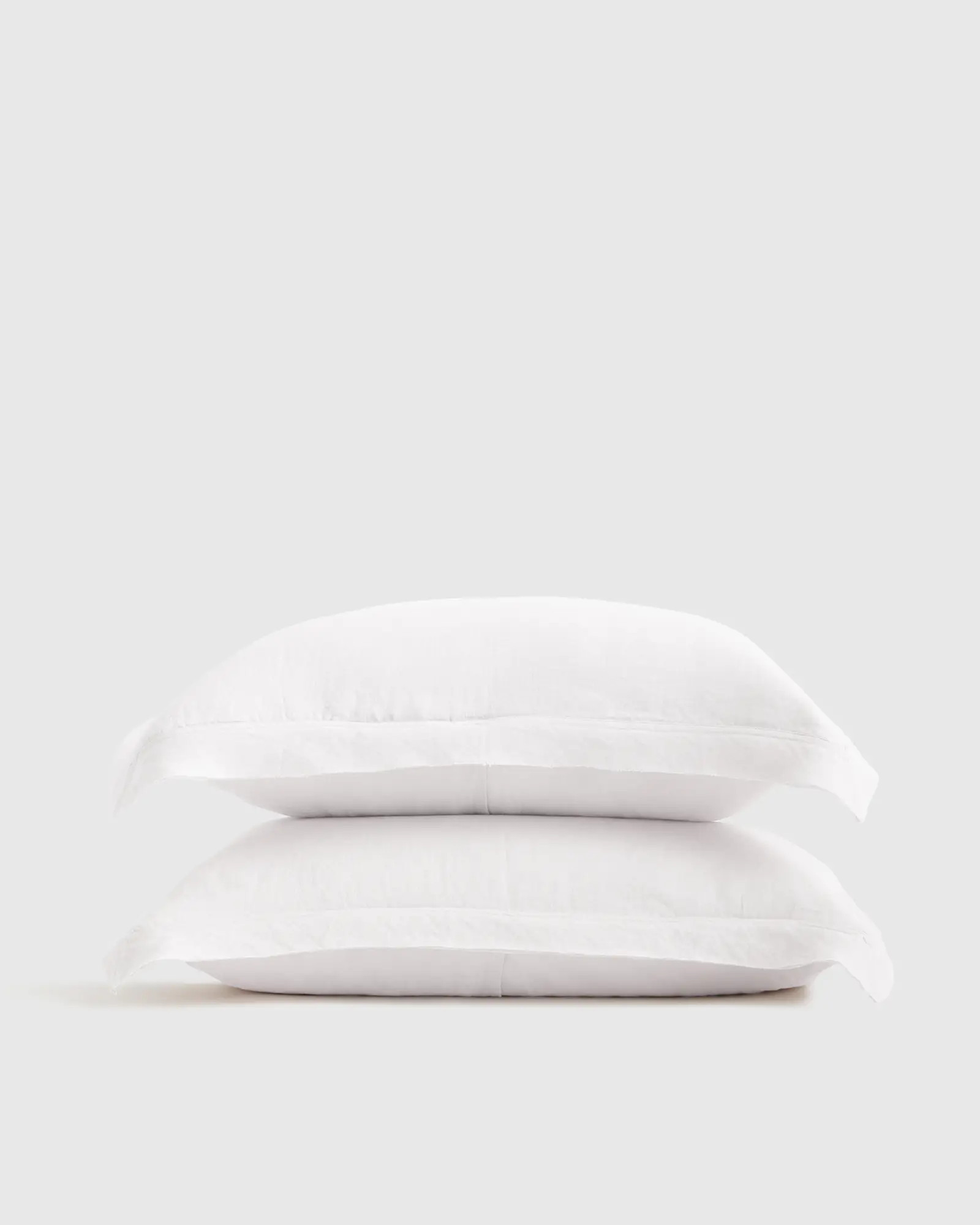 European Linen Double Flange Sham Set | Quince