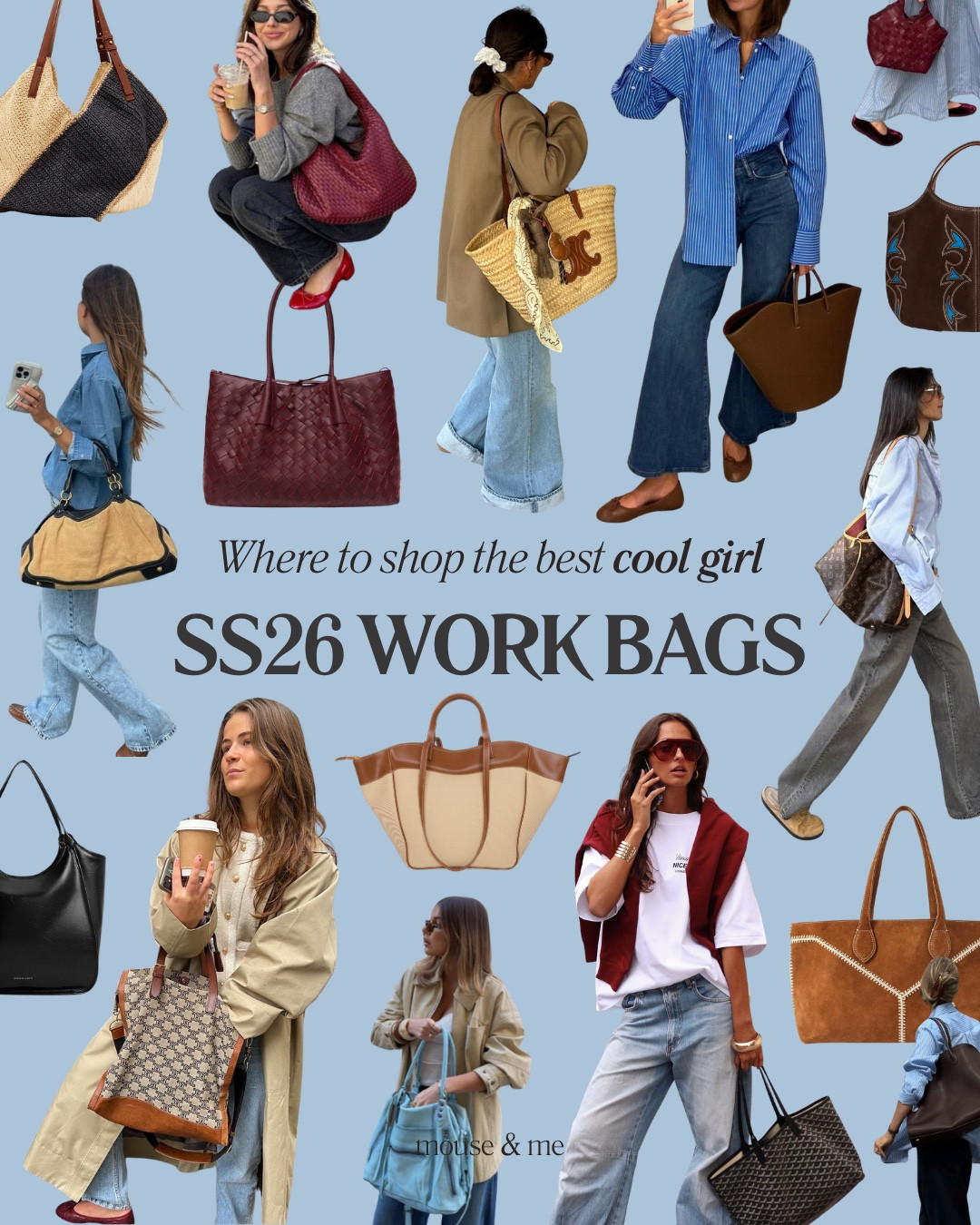 Spring summer work bags for the stylish office girlies 🎀  inc. what size laptop they fit & the type of closure 👜

Let us know what you wanna see more of - more zip closures, an under £150 edit, what are you looking for? 💕

#workbags #springworkbags #springbag #springfashion #raffiabag

#LTKspring #LTKuk