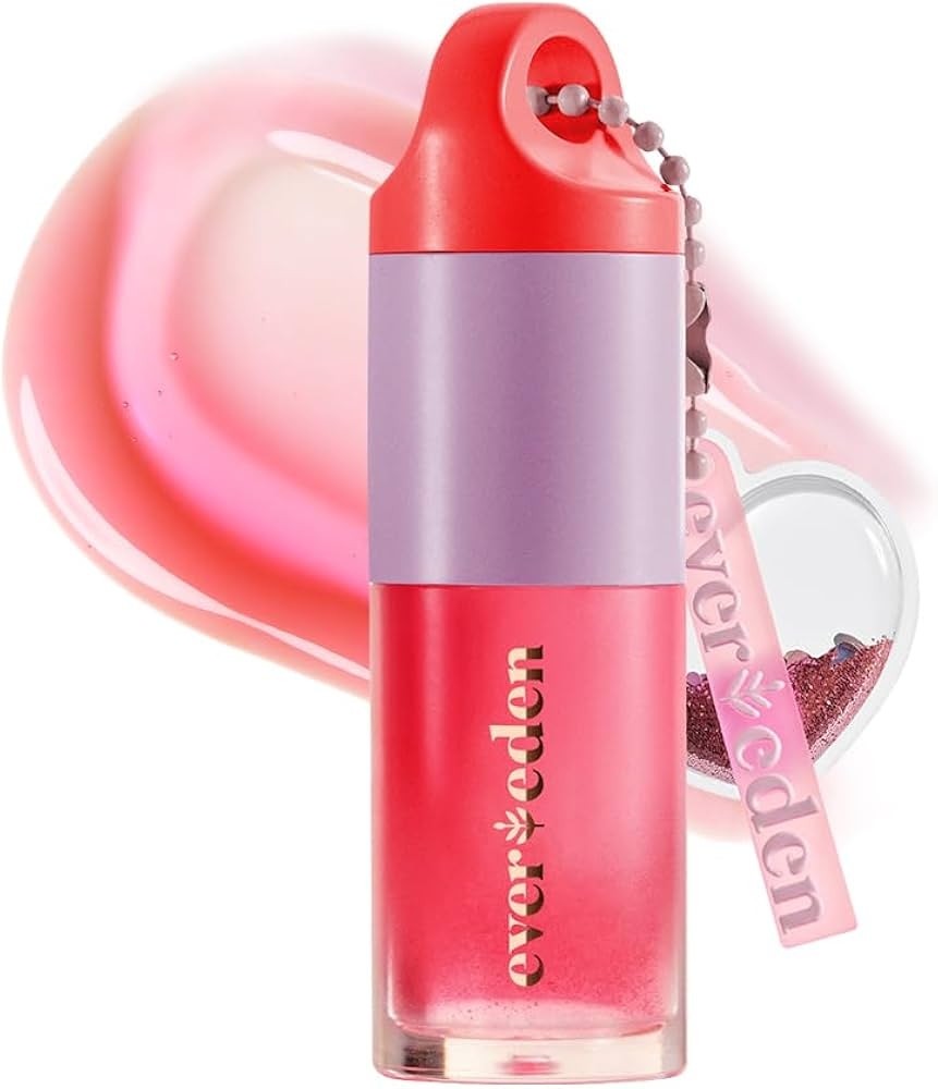 Evereden Kids Tinted Non Toxic Lip Gloss: Sheer Red - Non Toxic Kids Makeup - Vegan Natural Makeu... | Amazon (US)