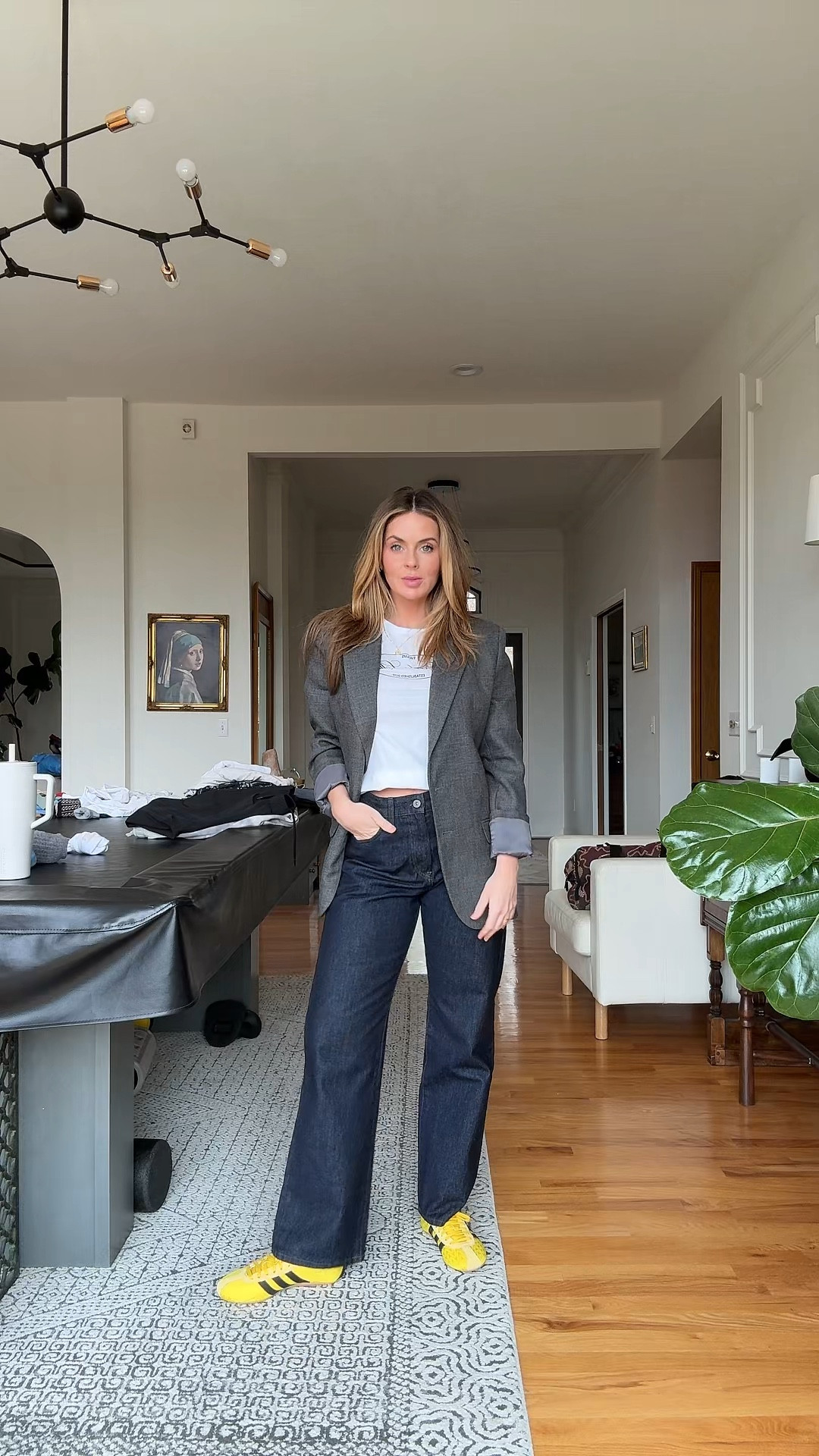 Blazer jeans adidas 

#LTKmomlife #LTKootd