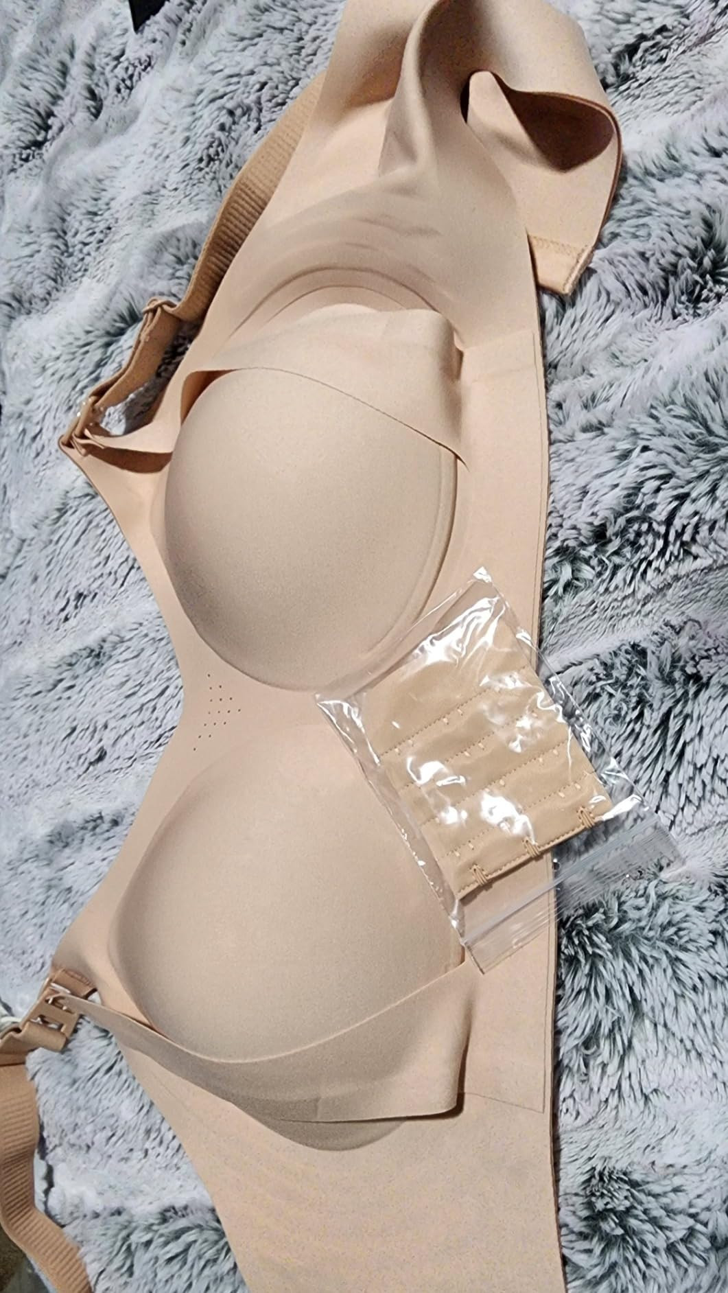 Momcozy Nursing Bras for Breastfeeding, FB016 Jelly Strip Support Comfort Maternity Bra, Full-Cov... | Amazon (US)