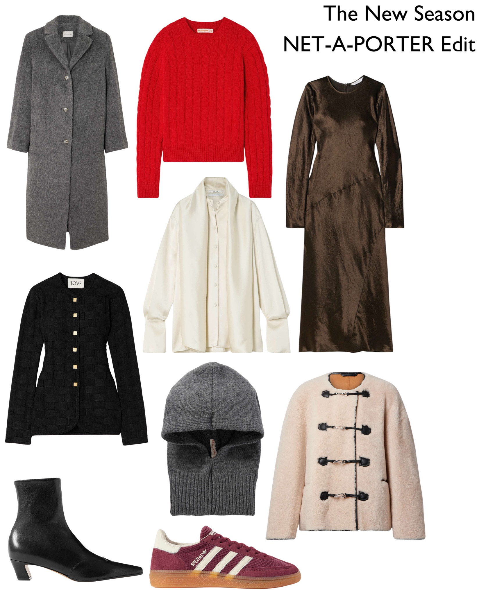 New Season NET-A-PORTER Edit 

Edit | NAP | autumn | winter | September | most wanted | tops | coat | jumper | shoes | boots | airport outfit | waistcoat | outfit | adidas | fall | dress 


#LTKeurope #LTKautumn #LTKstyletip