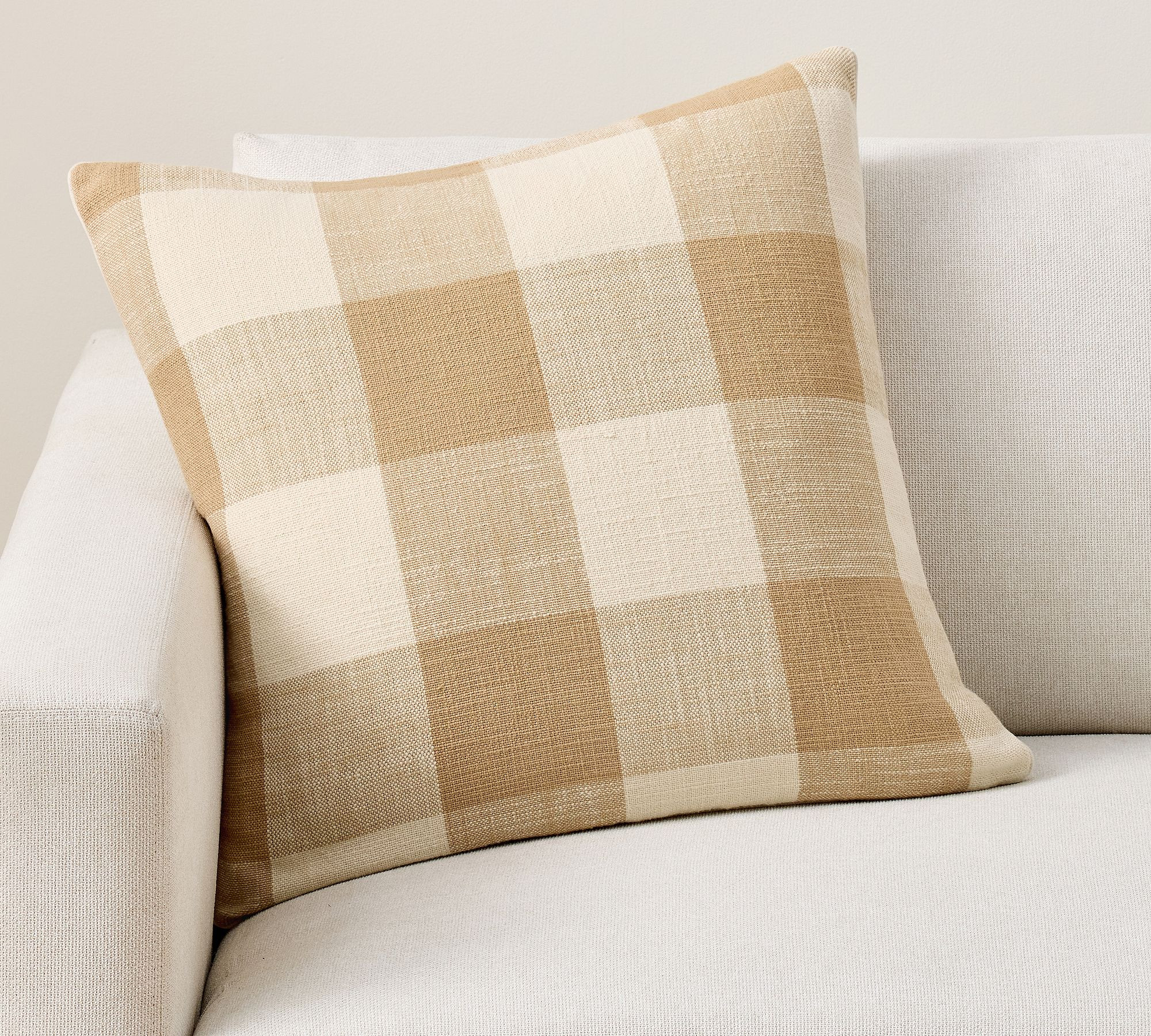Sawyer Check Pillow | Pottery Barn (US)