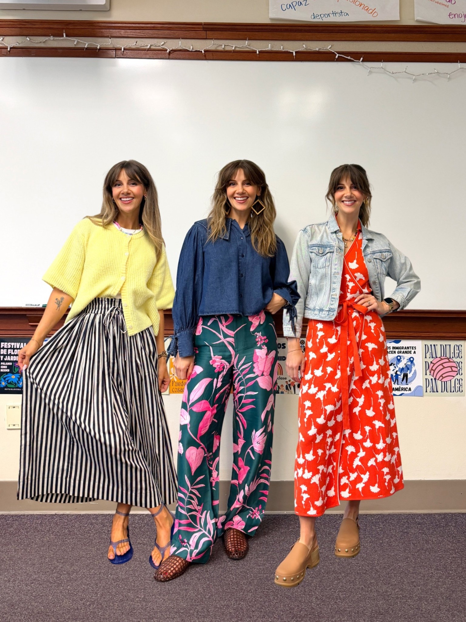 Teacher Outfits of the week this week!