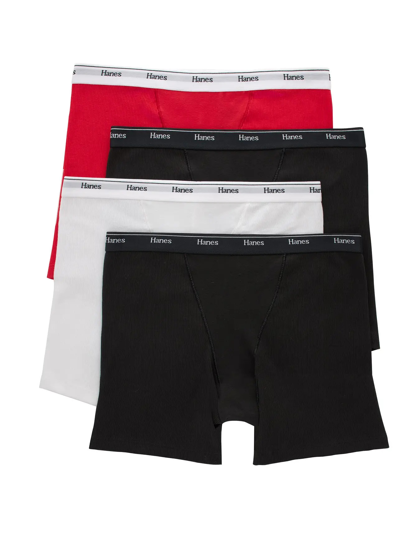 Hanes Originals Women's Mid-Thigh Boxer Brief Underwear, Breathable Cotton Stretch, 4-Pack #OCMTA... | Hanes.com