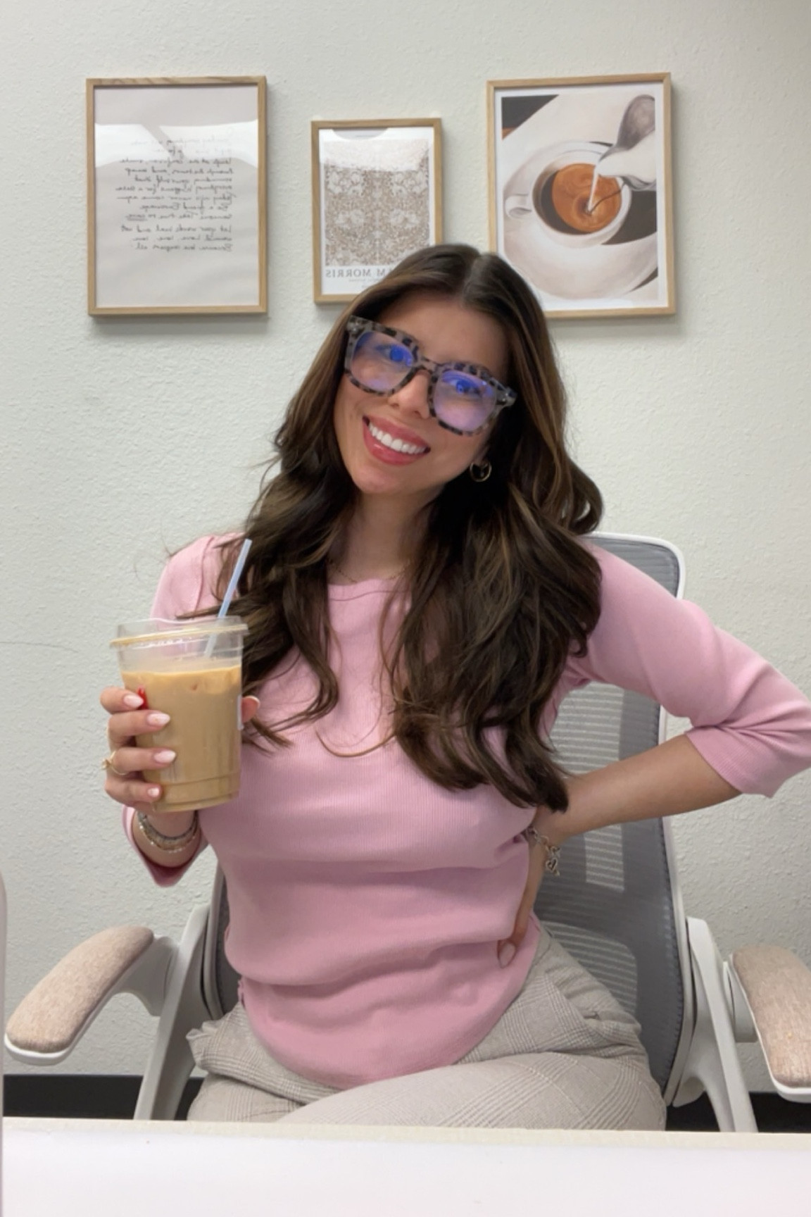 Pink office ootd 🩷 pink work wear is the best 

#LTKWorkwear