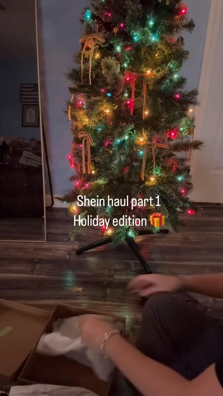 Shein haul part 1 🎁🧥🧸👢❤️ so many cute and trendy pieces I found on Shein. A lot look designer! Love a look for less. Affordable fashion is what I live for! I found a designer inspired tote bag, contrasting collar jackets, bear sweater, long trench coat, chocolate brown boots, and buttery soft leggings🙌🏻

#LTKGiftGuide #LTKCyberWeek #LTKHoliday