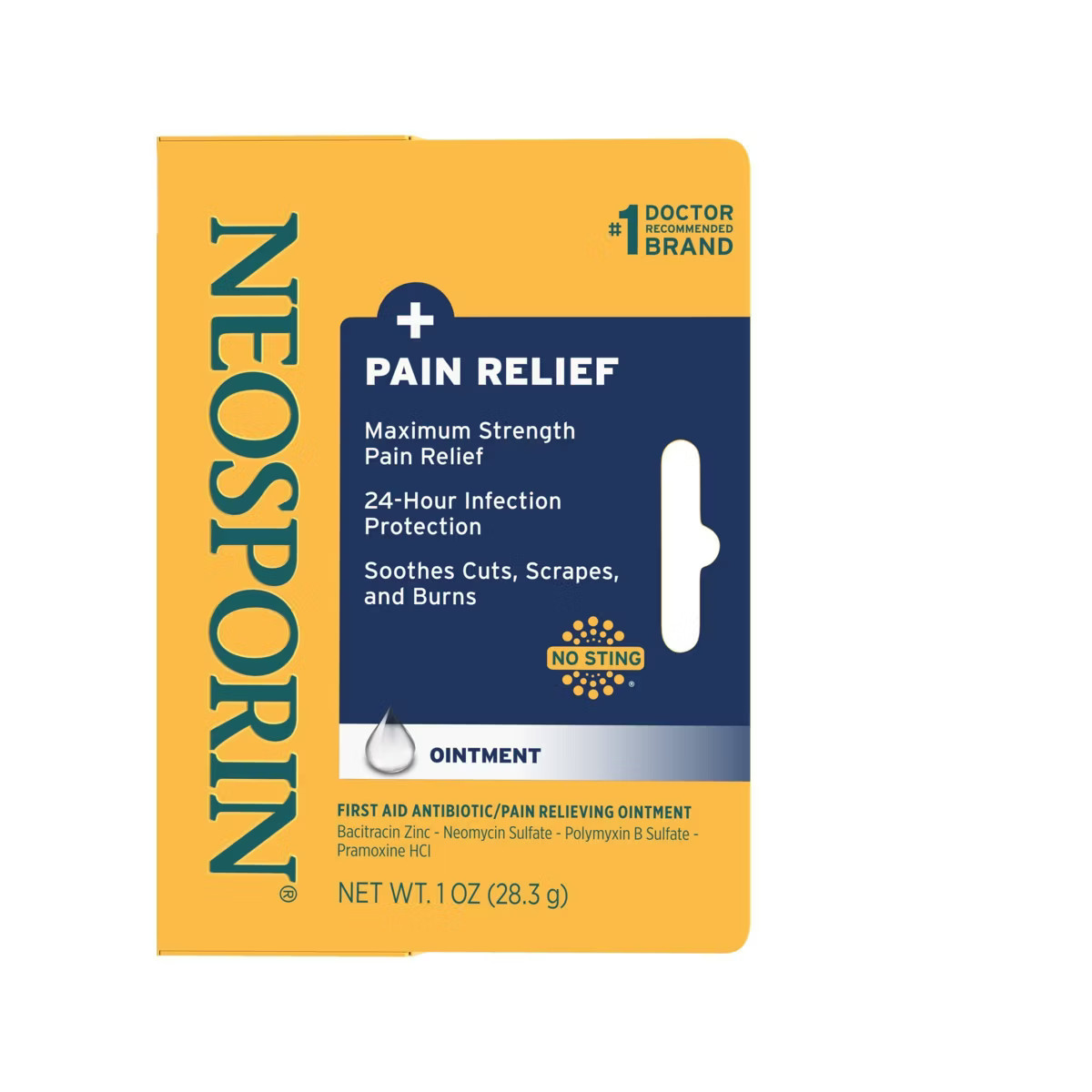Neosporin Plus Pain Relief Maximum Strength Antibiotic Ointment - 1oz | Target