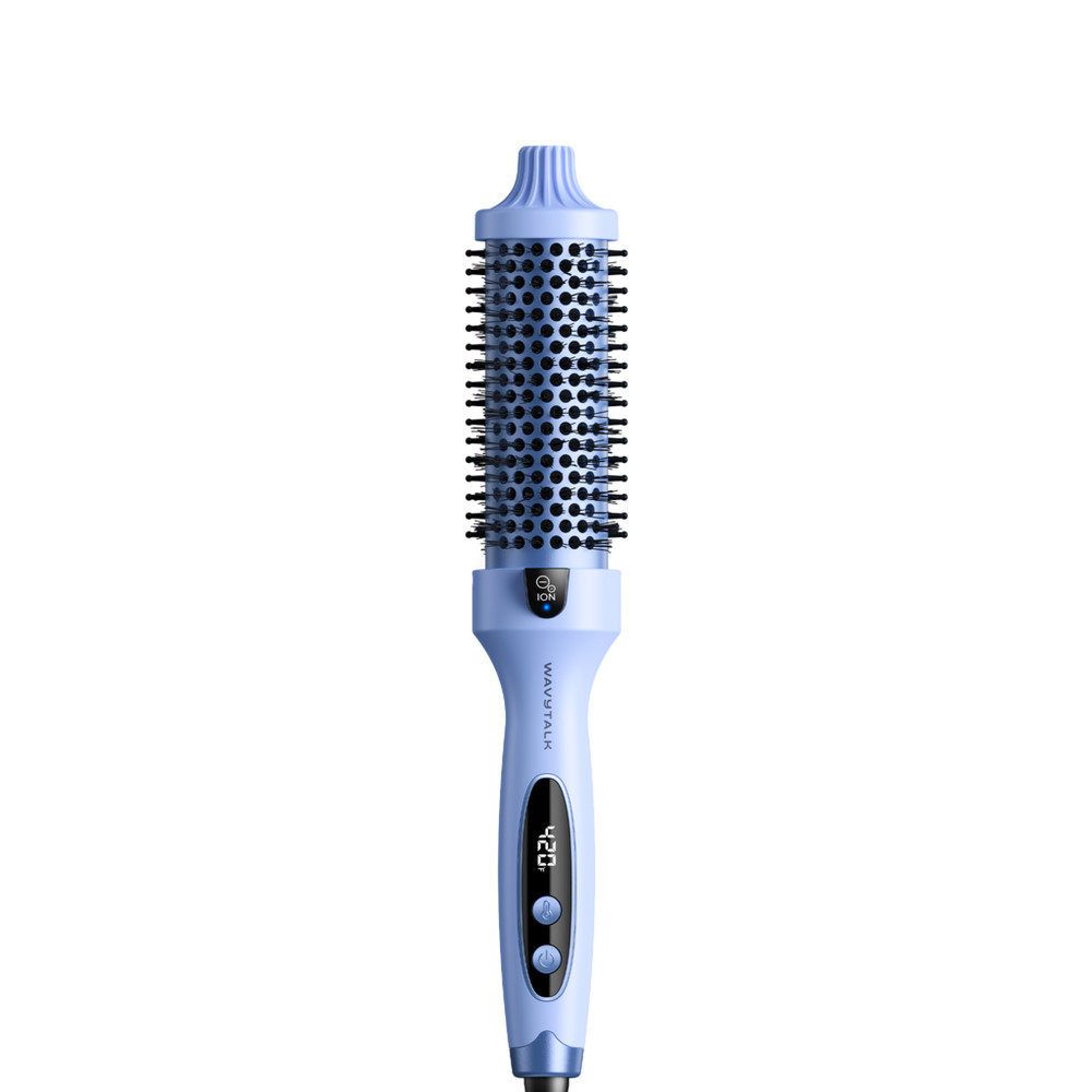 Wavytalk Blowout Boost Ionic Thermal Brush - Blue | Ulta