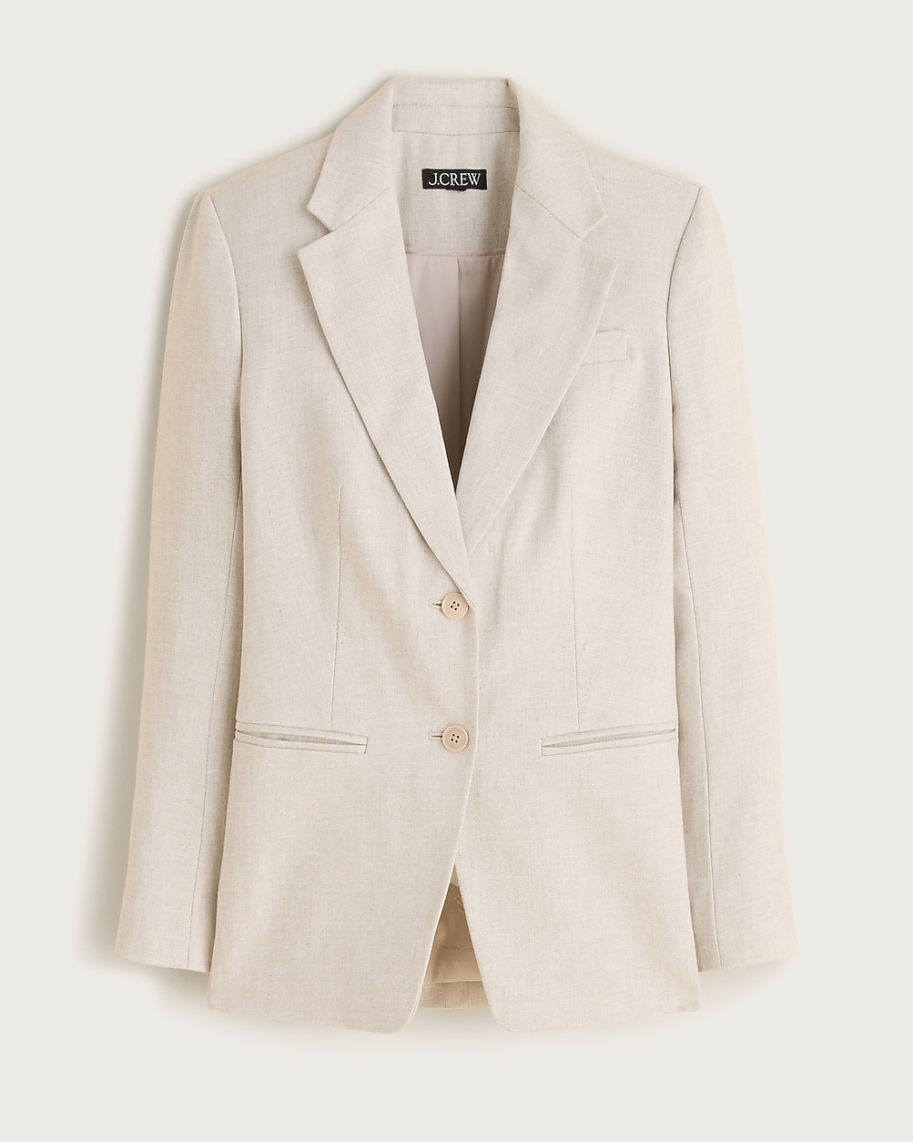 Margeaux blazer in stretch linen blend | J. Crew US