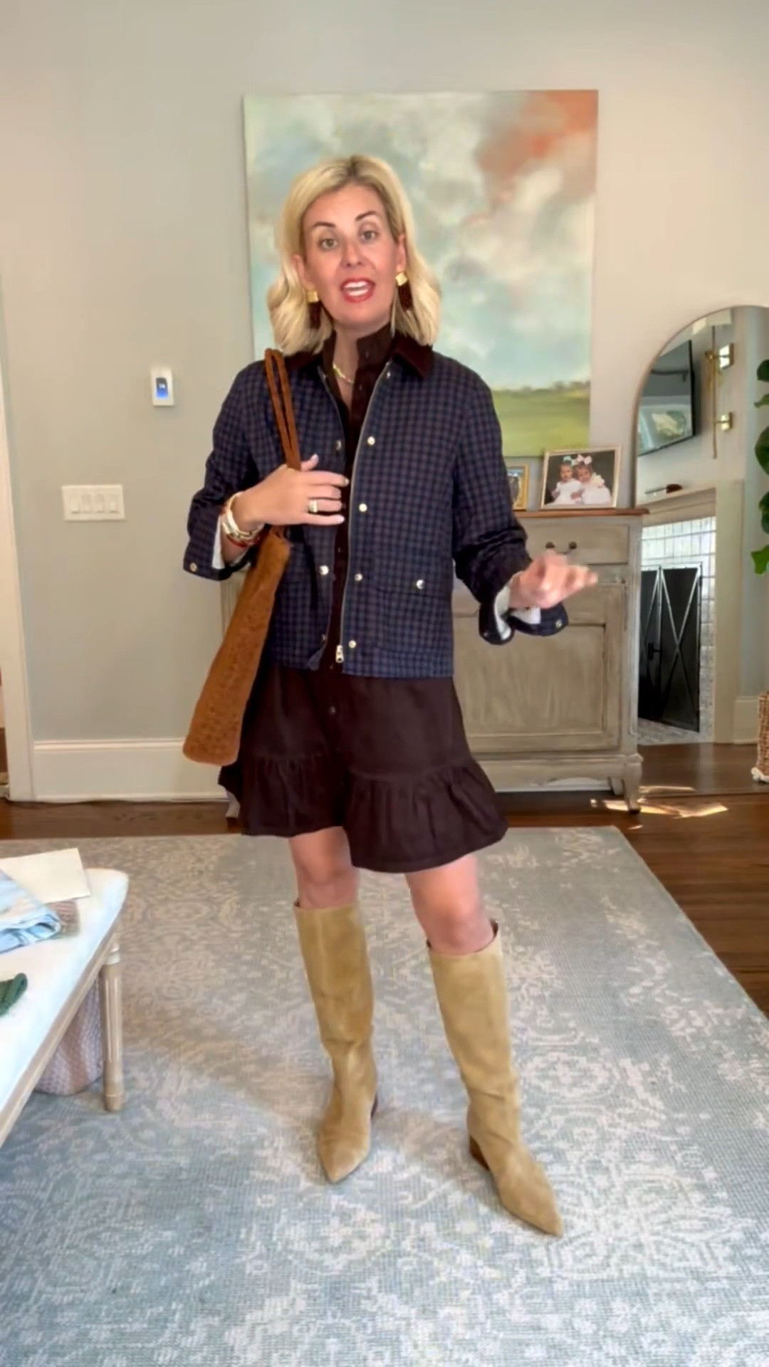 I love taking a dress and styling it multiple ways! 
Dress - small
Jacket - xs
Boots - 38

Codes:
Avara - mixandmatch15
Allie + Bess - Catherine20

#LTKOver40 #LTKSeasonal #LTKdayinmylife