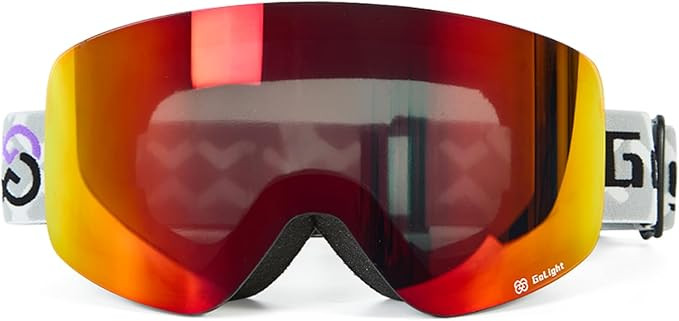 OTG Ski Goggles, Over Glasses Ski Goggles for Men Women, Frameless 100% UV Protection Anti Fog Un... | Amazon (US)