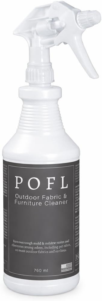 POFL Outdoor Fabric & Furniture Cleaner – Mold & Mildew Stain Remover for Patio Cushions, Sling... | Amazon (US)