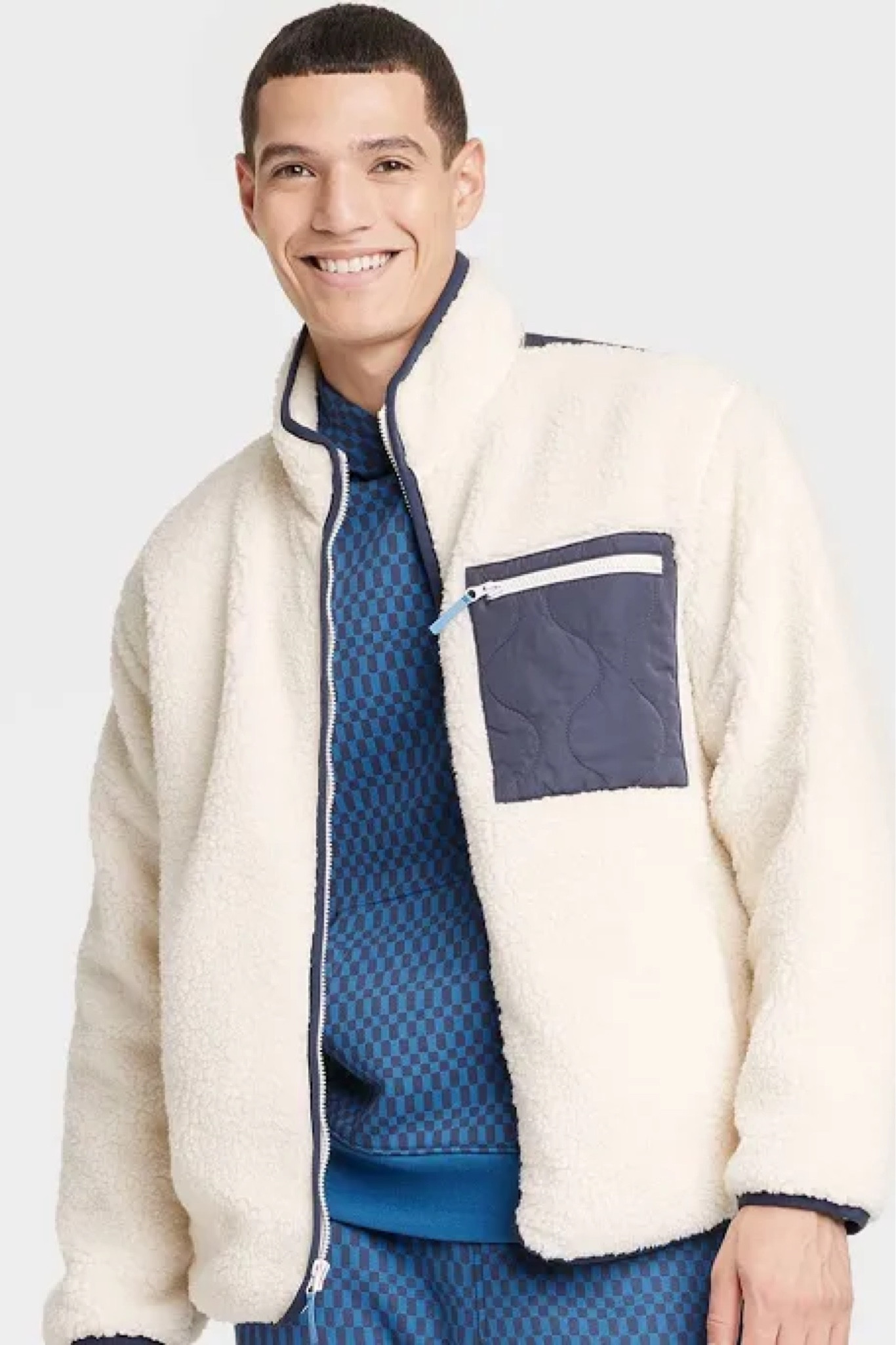 Men's Faux Shearling Jacket

#LTKGiftGuide #LTKHoliday #LTKmens