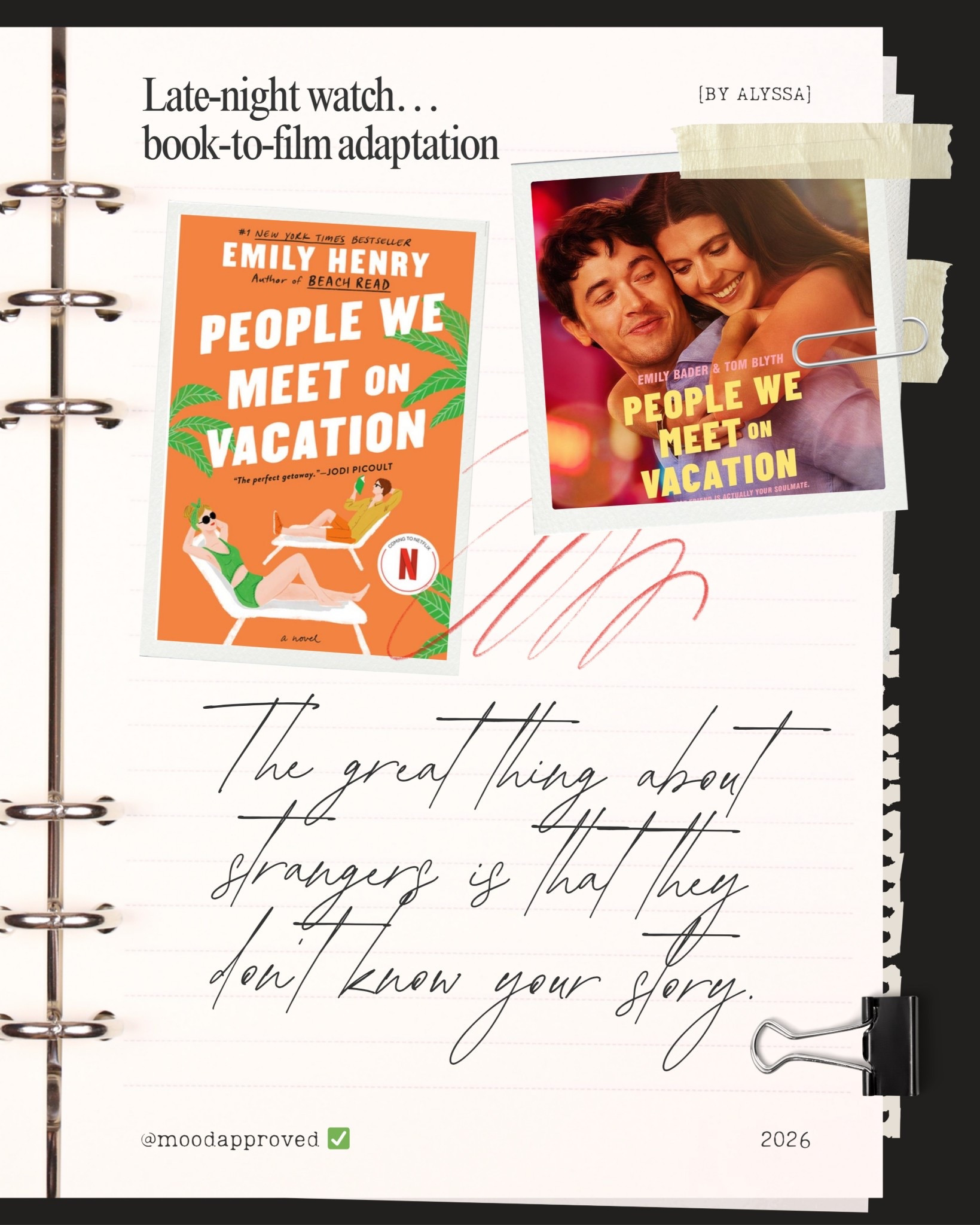 people we meet on vacation