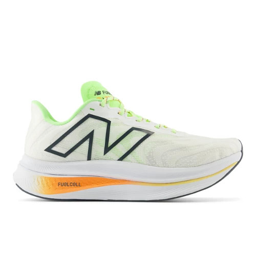 New Balance Women's FuelCell SuperComp Trainer v2 Running Shoes - White/Green/Orange (Size 9.5) | New Balance Athletics, Inc.