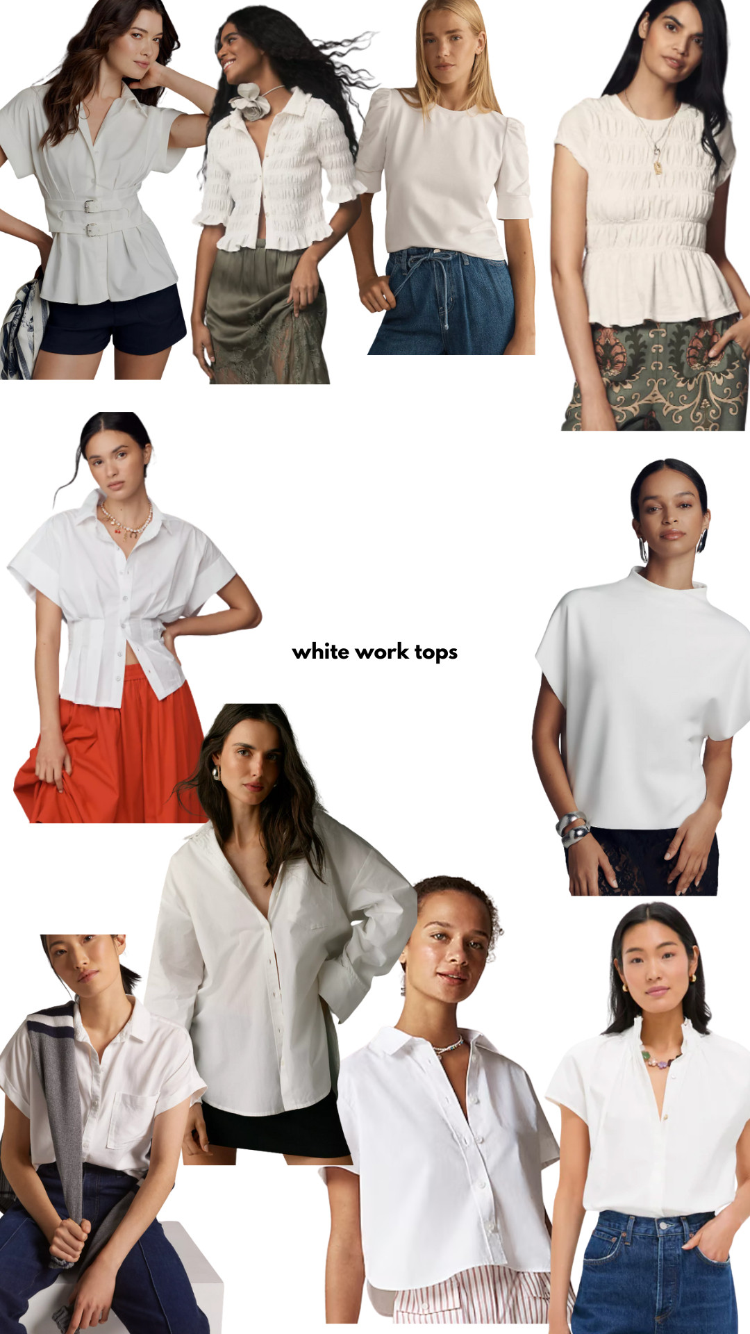 Shopping Cart Wednesday: white women's work shirts 

 #LTKFindsUnder100 #LTKStyleTip #LTKWorkwear