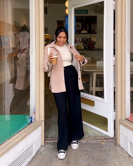 autumn visits to the coffee shop 
—
wearing all Magnolia Boutique 
use code LEXIALCALA_25 to shop
—


#LTKshoecrush #LTKstyletip #LTKSeasonal