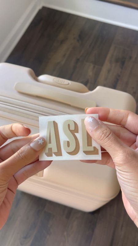 Custom initials decal for suitcase! You can choose from various colors and fonts. Looks great on Beis 

#LTKBacktoSchool #LTKunder50 #LTKtravel