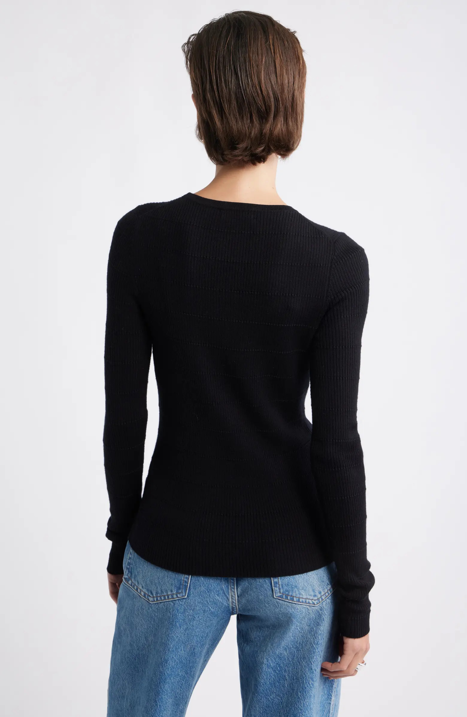 Wool Blend Skinny Sweater | Nordstrom