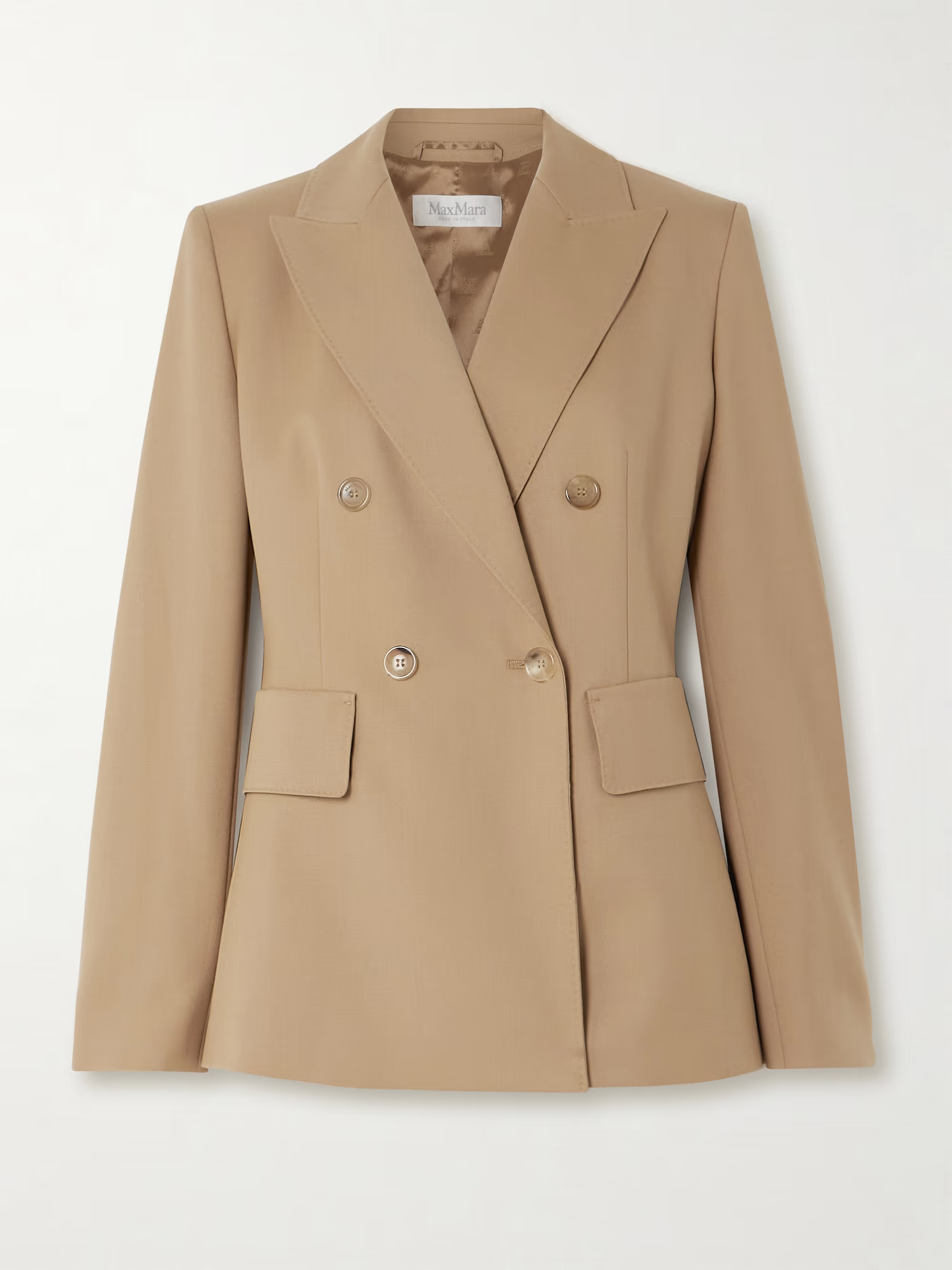 Osanna double-breasted wool-twill blazer | NET-A-PORTER (UK & EU)