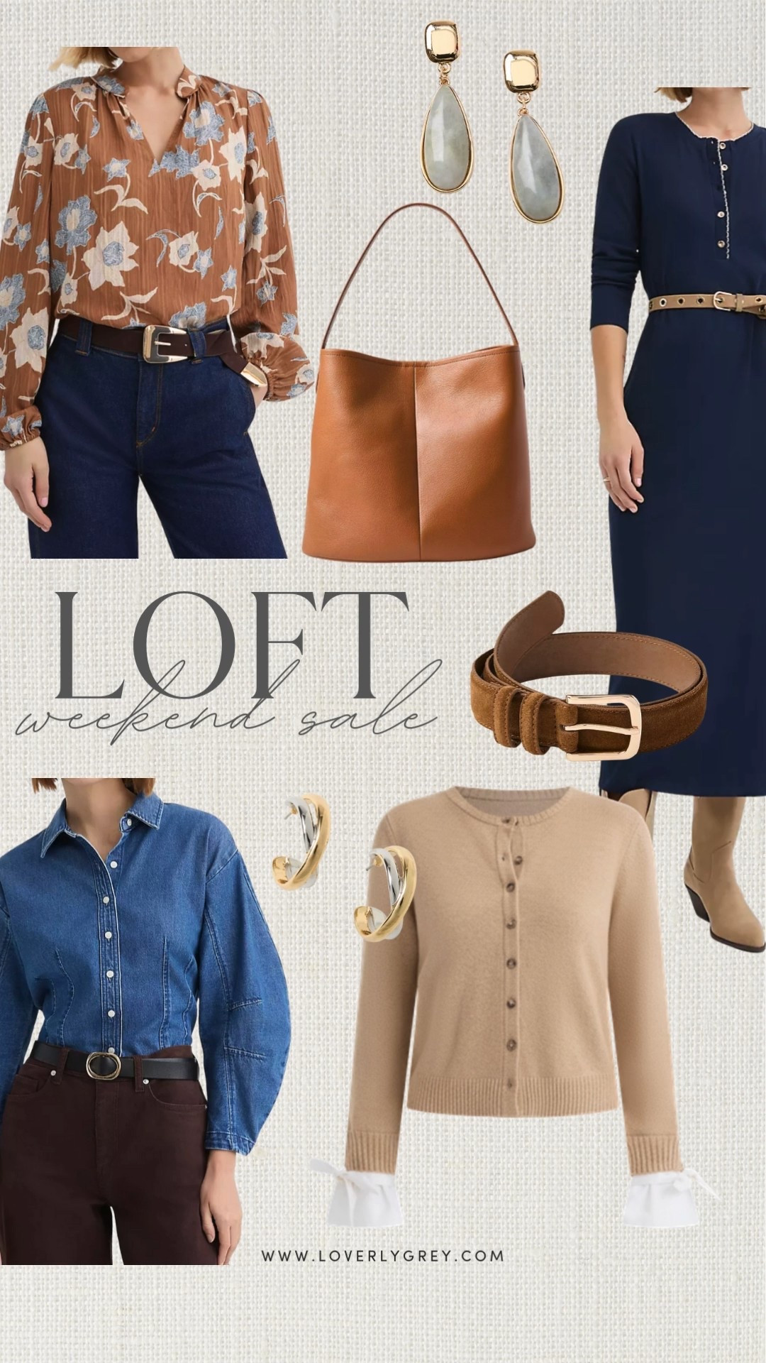 Loft sale alert: 40% off everything plus an additional 15% off your order. Loving this floral blouse and denim top for casual winter looks! 

#LTKFindsUnder50 #LTKFindsUnder100 #LTKSeasonal