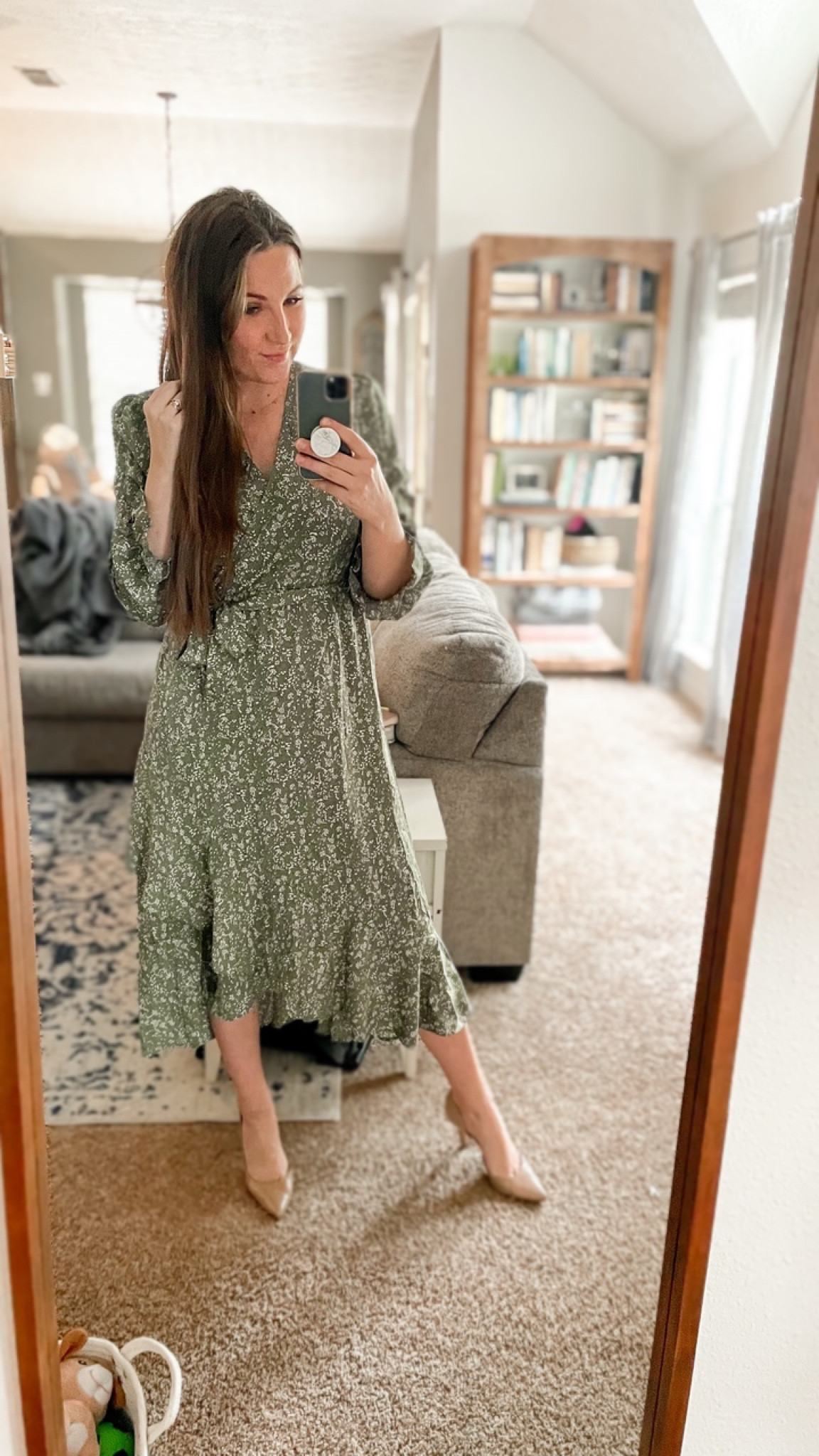 Amazon spring dress. Love this faux wrap dress  

#LTKfit #LTKwedding #LTKunder50