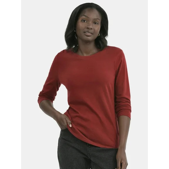 Time and Tru Women's and Women’s Plus Zip Front Fleece Hoodie Jacket, Sizes XS-4X | Walmart (US)