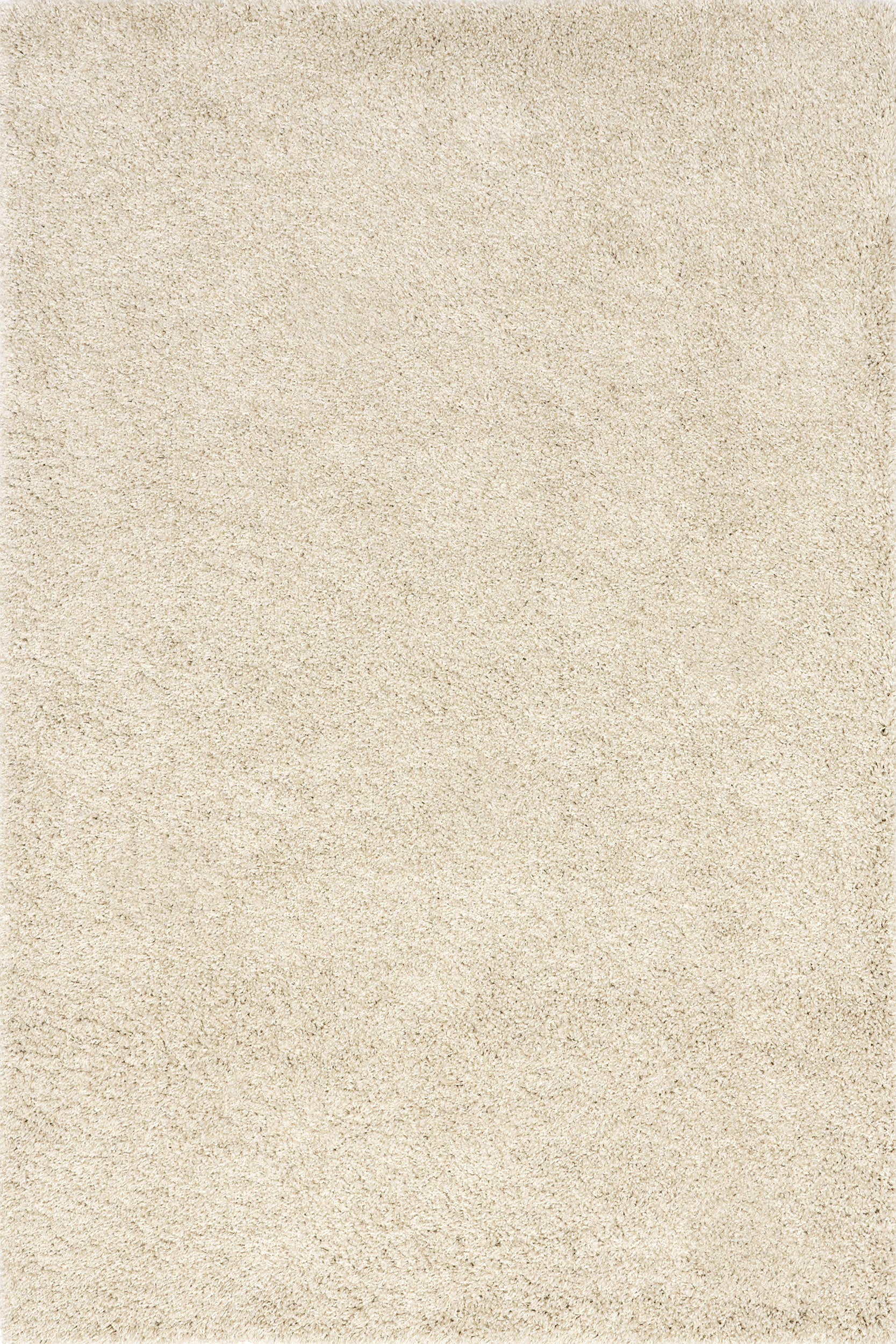 Vida Solid Shag | Beige Ivory 4' x 6' rug | Rugs USA