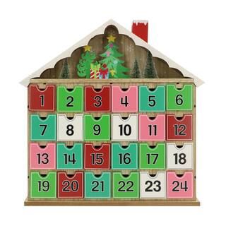 18.7" Santa's House Advent Calendar by Ashland® | Michaels | Michaels Stores
