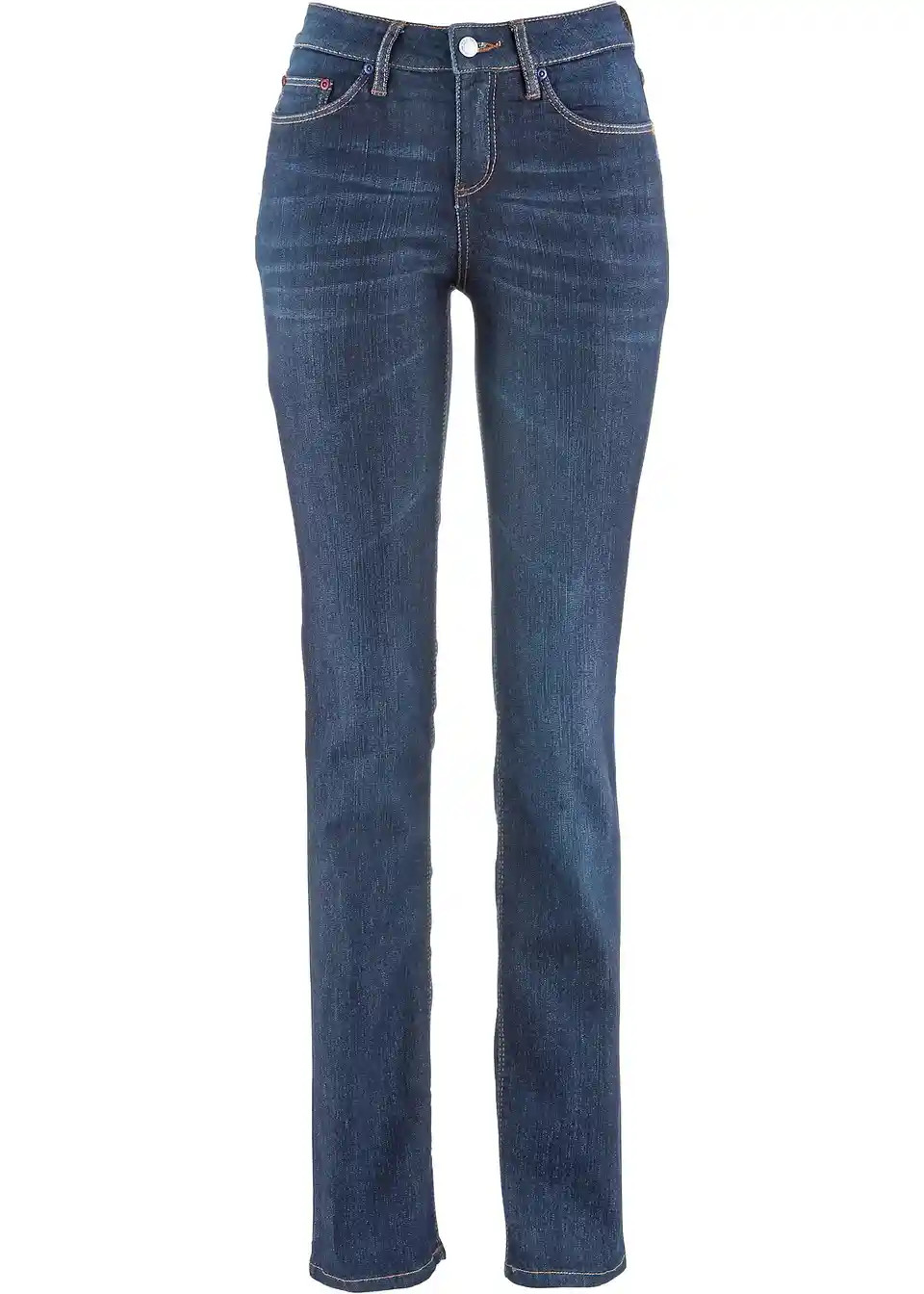 Straight Jeans Mid Waist, Stretch | Bonprix DE