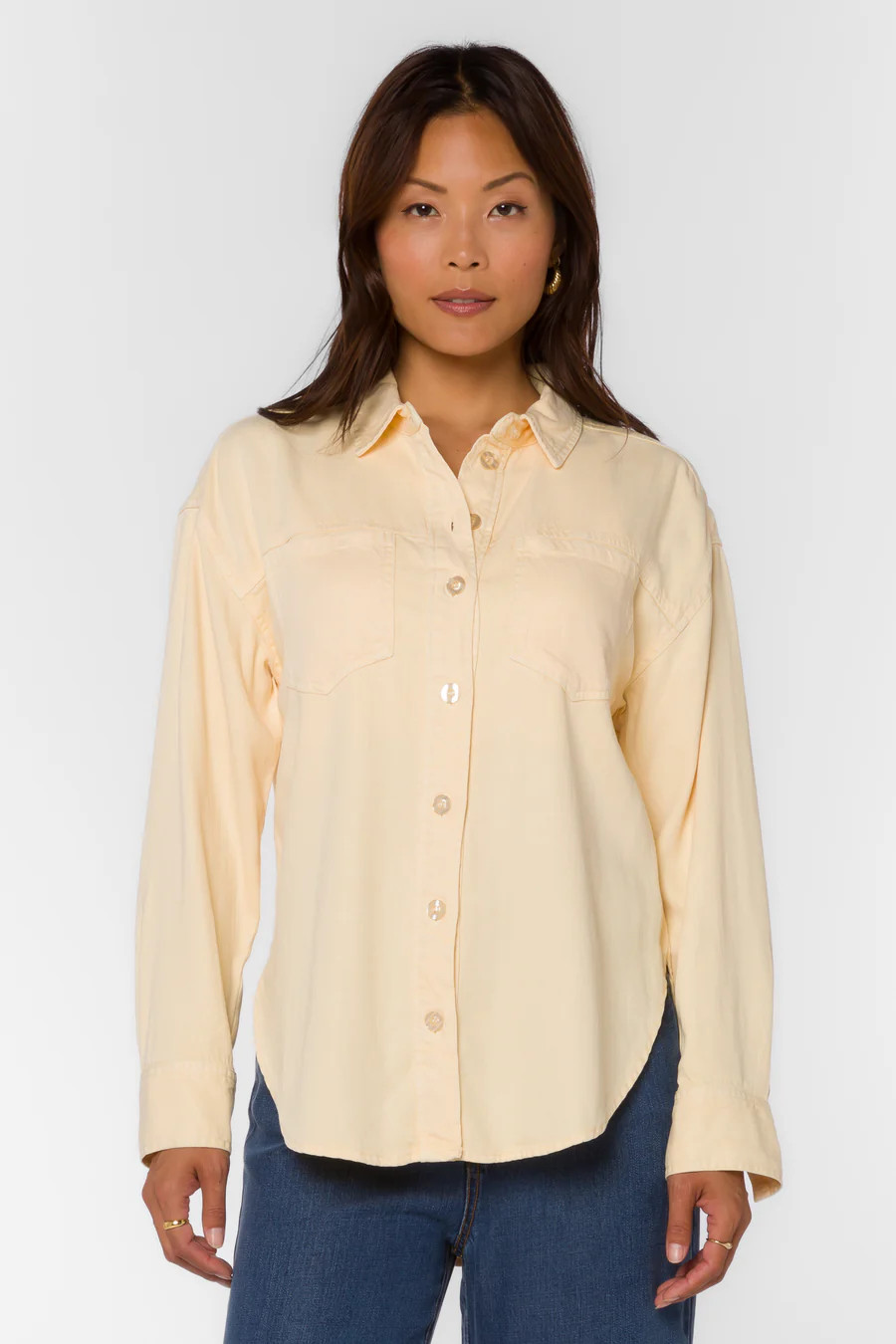 Braxton Chamomile Shirt | Velvet Heart Clothing