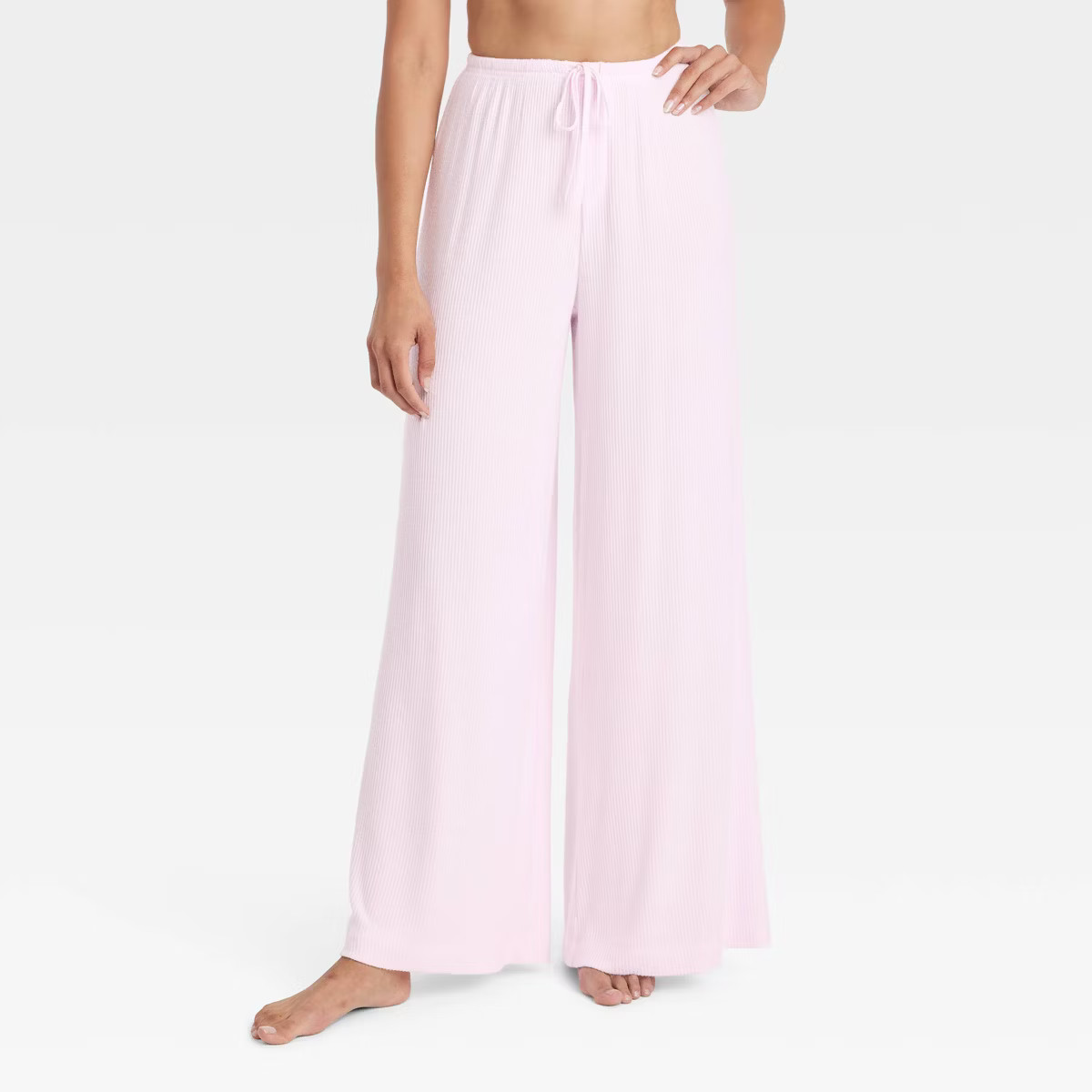 Women's Cozy Ribbed Wide Leg Pants - Auden™ | Target