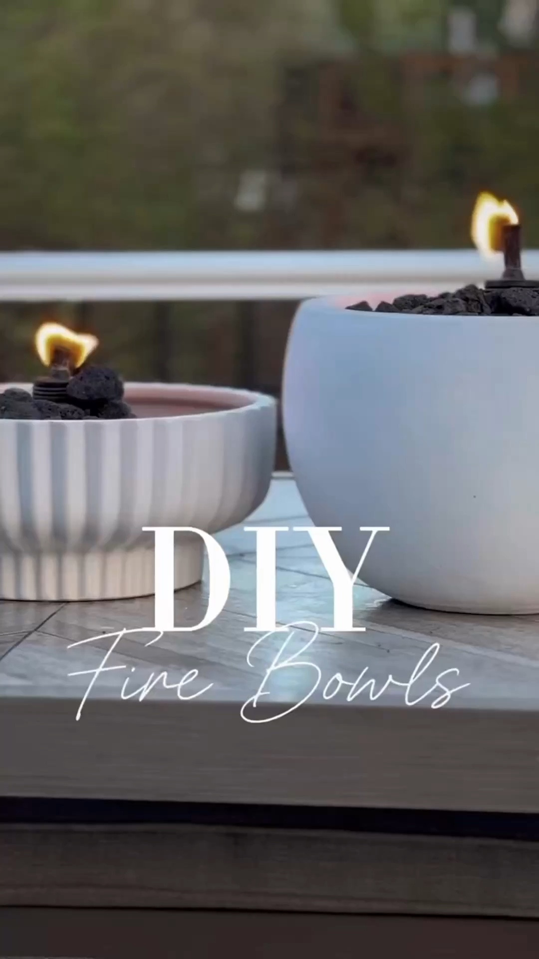 DIY fire bowls! 😍☀️


Patio season. Outdoor. Fire pit. DIY.



#LTKHome #LTKSeasonal #LTKstorytime