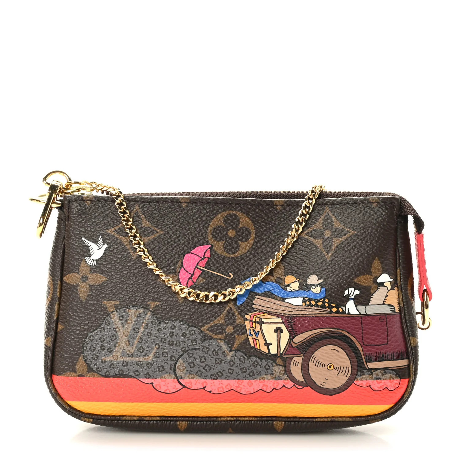 Monogram 2015 Christmas Animation Mini Pochette Accessories | FASHIONPHILE (US)