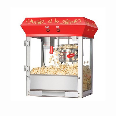 Great Northern Popcorn 4oz Tabletop Popcorn Machine with Warming Light, Red | Target