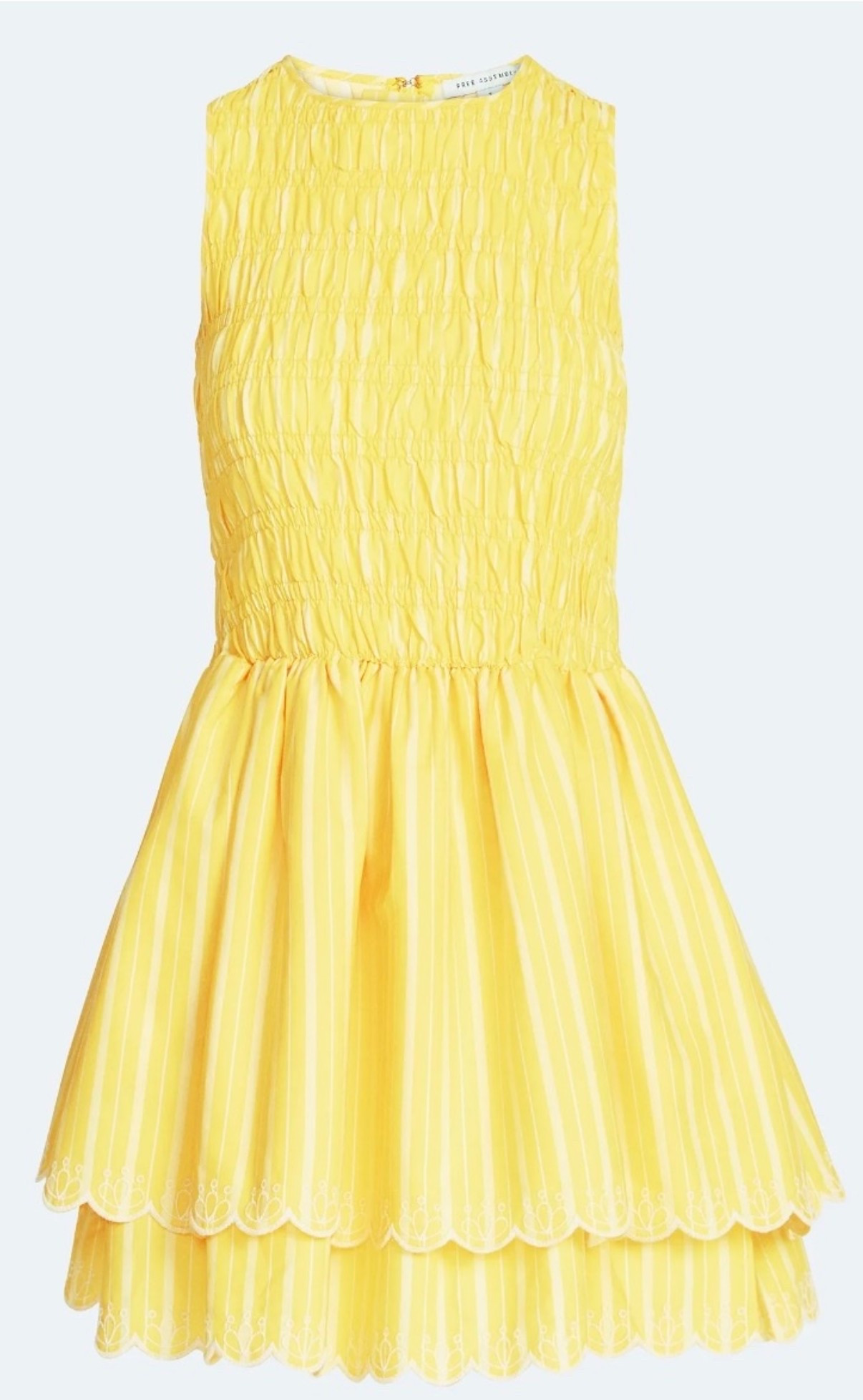 Free Assembly Women's and Women's Plus Smocked Cotton Sleeveless Mini Dress, Sizes XS-4X

#LTKootd #LTKWorkwear #LTKSeasonal