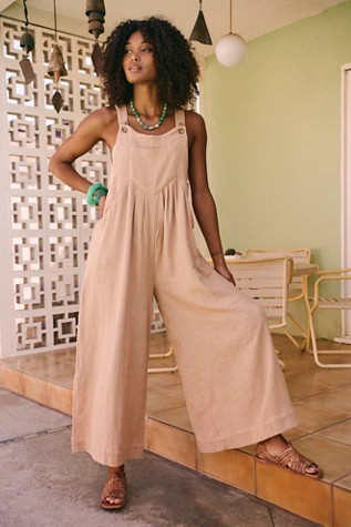 Sun-Drenched Overalls | Free People (Global - UK&FR Excluded)