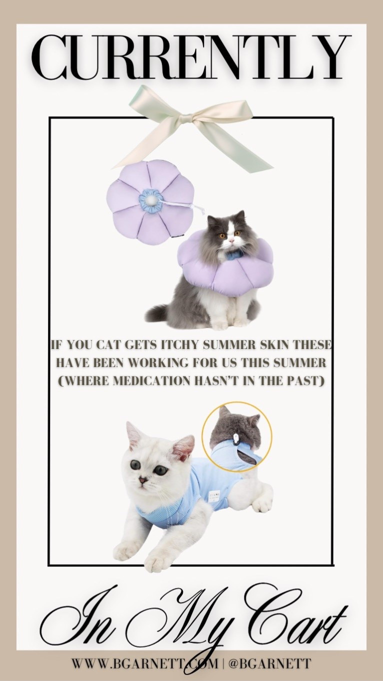 If like us you have a cat that gets summer skin that medicine doesn’t seem to help, these have helped our girl this summer 

Cats | pets | animals


#LTKFindsUnder50 #LTKFamily #LTKStyleTip