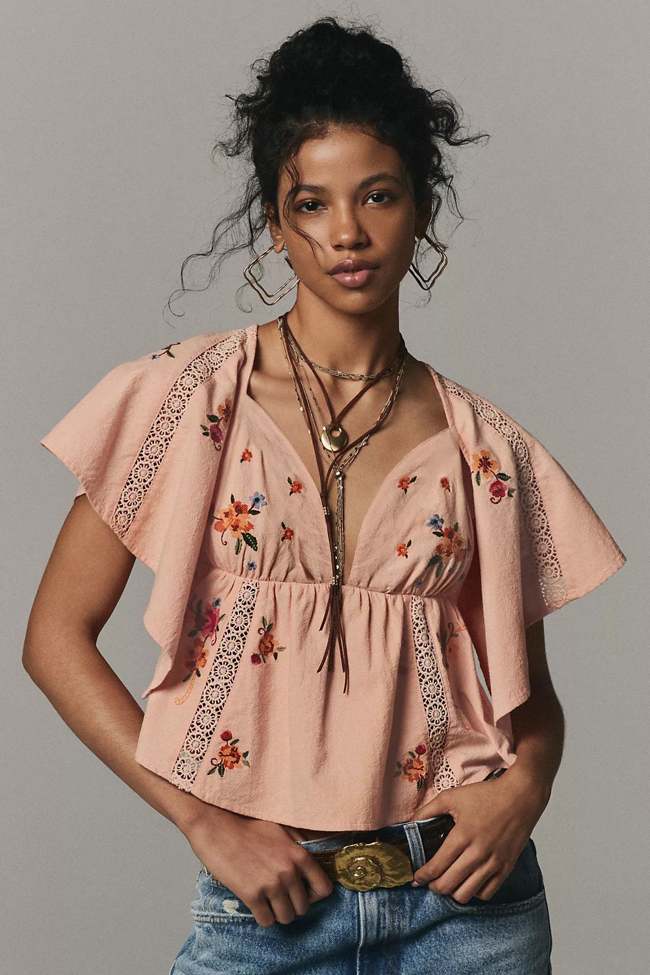 Abott Lariat Layer Necklace | Free People (Global - UK&FR Excluded)