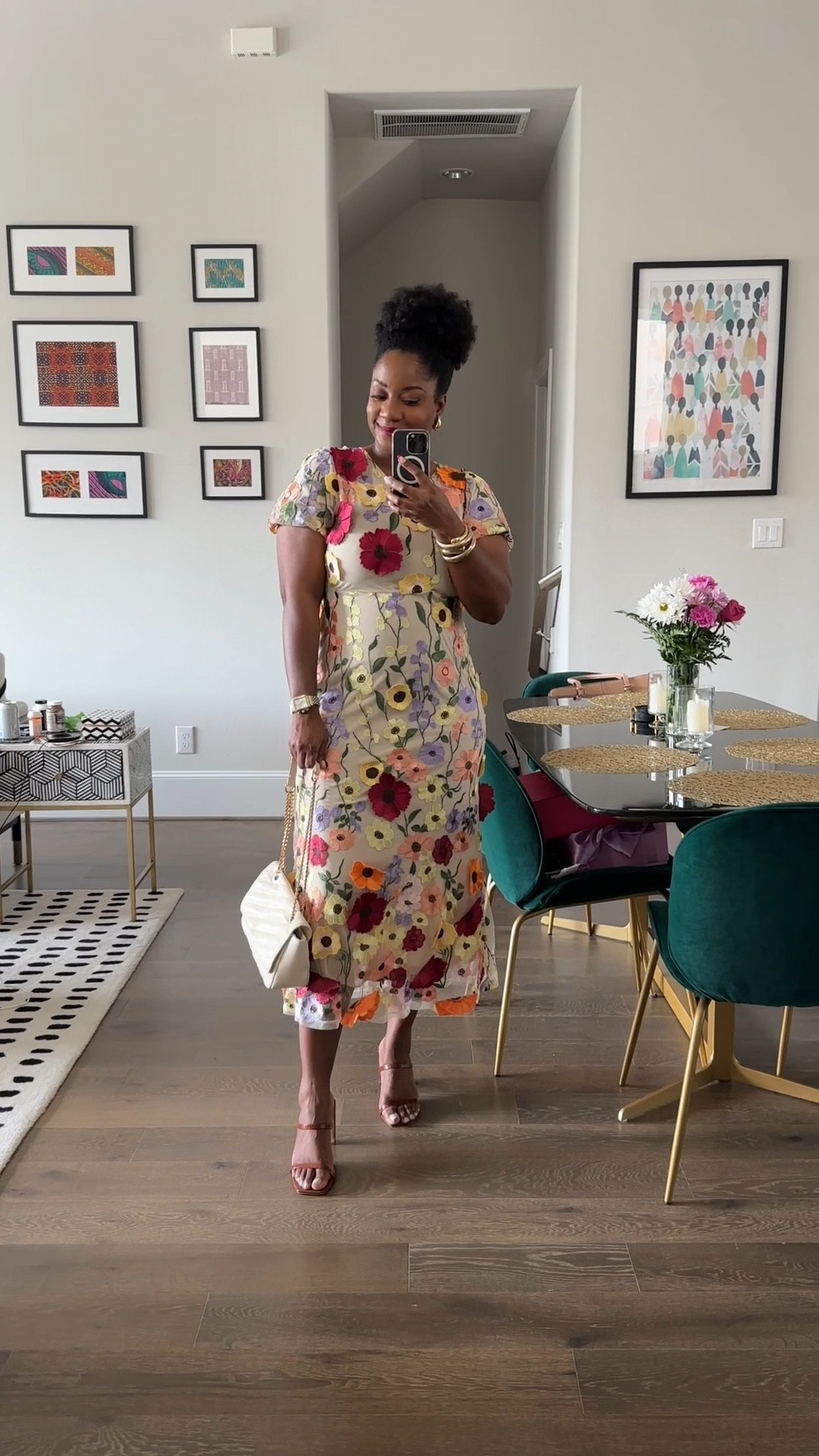 This dress was perfect for a recent, elegant brunch. I’d also wear it to a spring wedding or garden party. The craftsmanship was questionable but it looked good, and I got several compliments. I sized up to an XL. #FoundItOnAmazon

floral midi dress / floral maxi dress / special occasion dress / spring wedding guest dress / brunch outfit / elegant floral dress / short sleeve floral dress / Amazon wedding guest dress / feminine midi dress / flowy floral dress / spring event dress / garden party dress / romantic floral dress / chic midi dress / dressy floral /easter dressoutfit#LTKSpring 

#LTKOver40 #LTKSeasonal #LTKWedding #LTKMidsize #LTKFindsUnder100