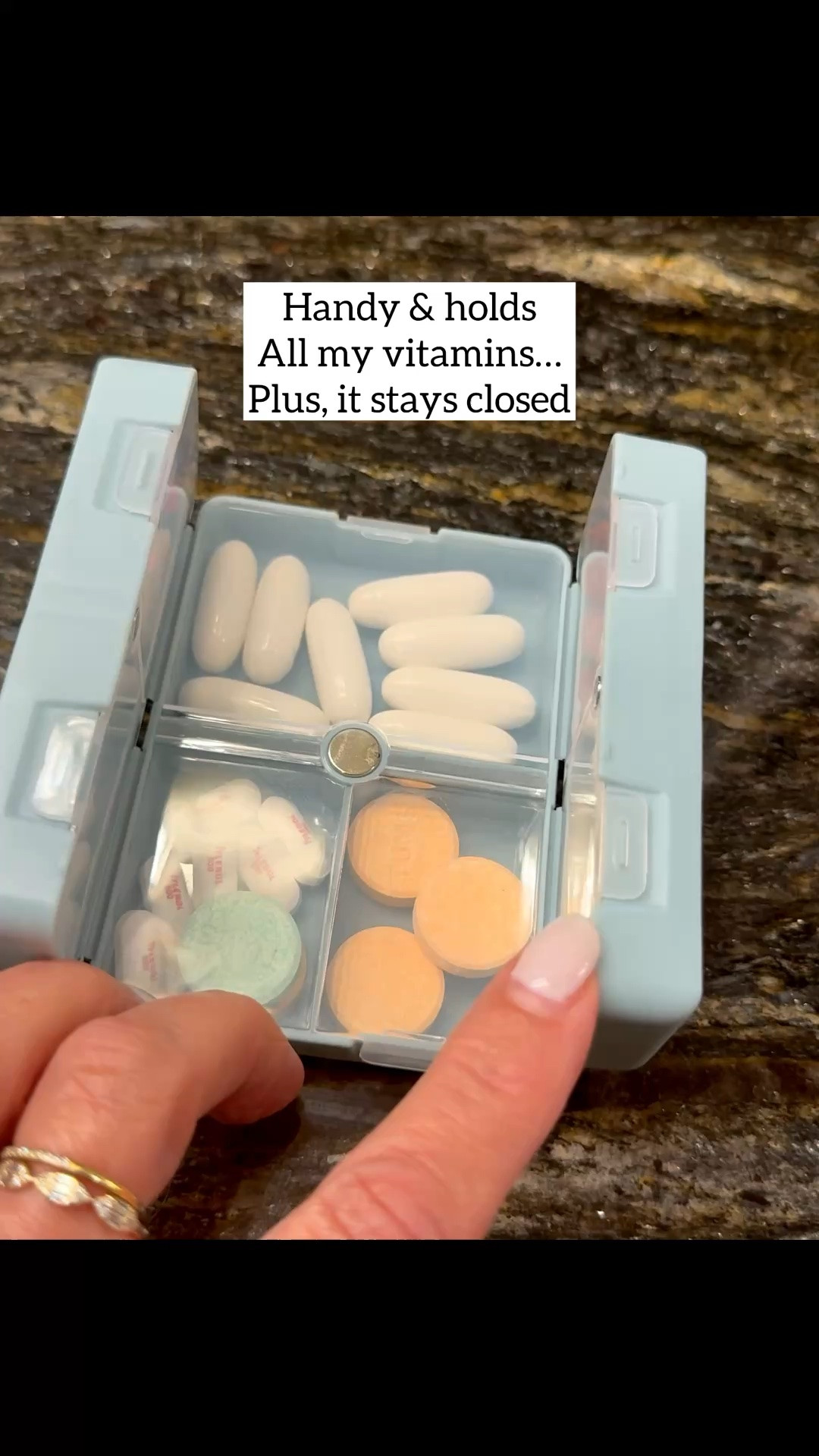 Great for holding vitamins & RX. Comes in a two-pack.

#LTKTravel #LTKOver40 #LTKselfcare
