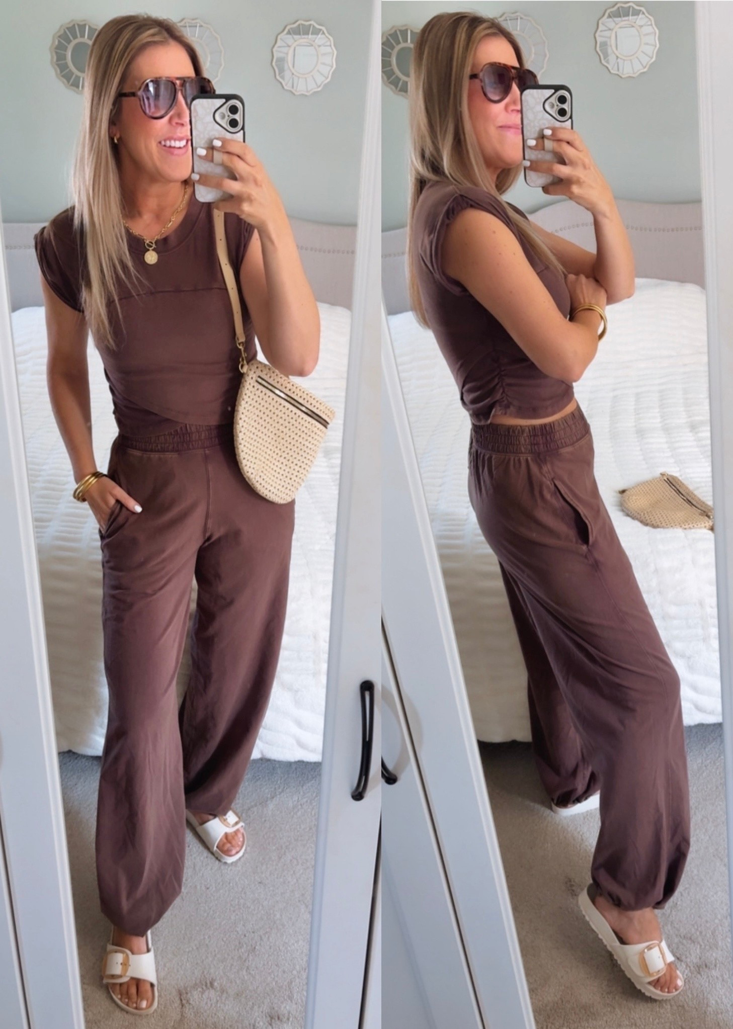 Free People Hot Shot Crossover Set back in stock in several colors! SO comfy & cute! (Tts, s) Great for traveling.

#LTKmomlife #LTKootd #LTKOver40