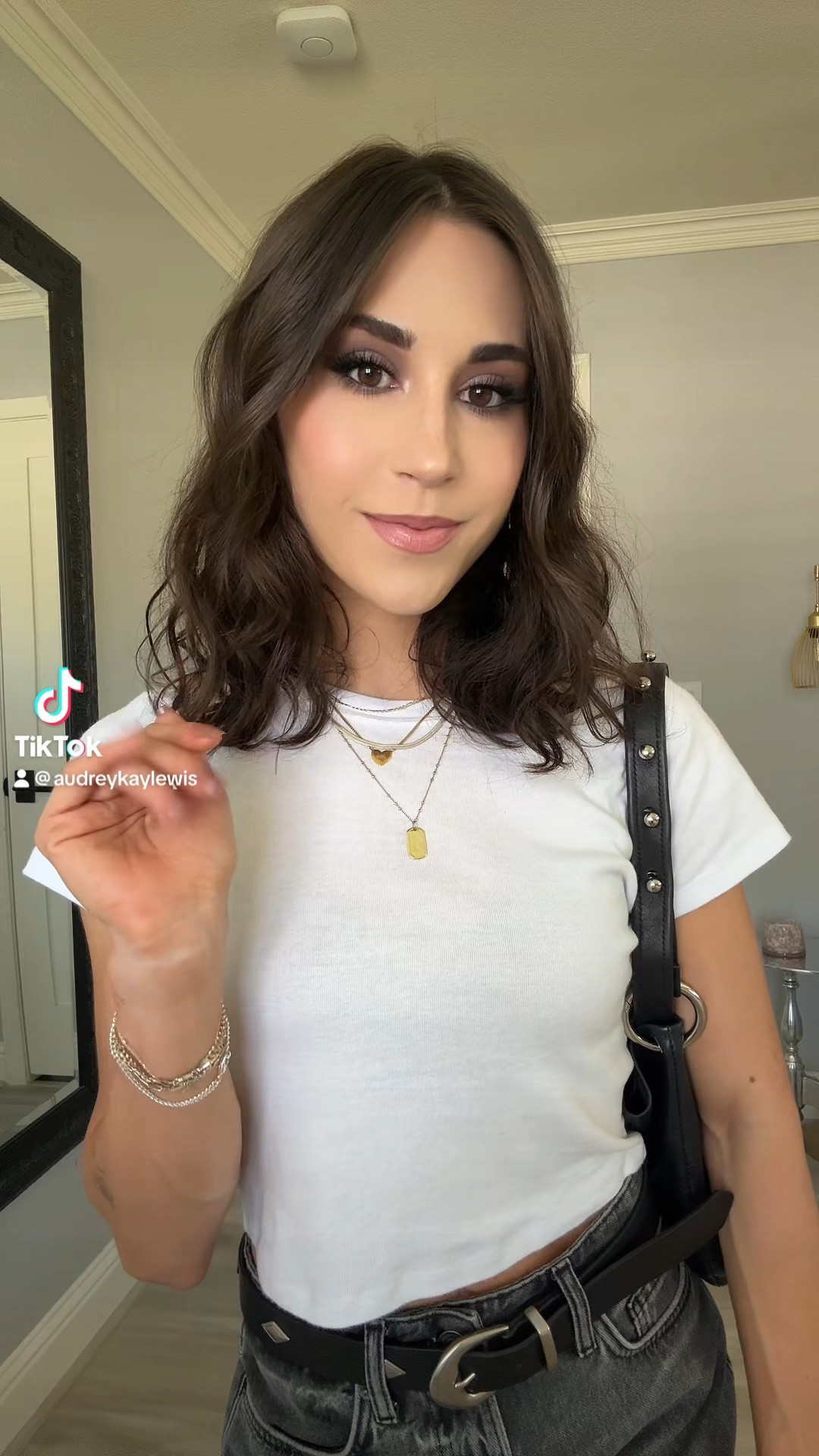 Wearing my favorite style denim shorts that I talked about on my TikTok recently for my casual day off summer outfit ☀️ 🖤

#LTKVideo #LTKSeasonal #LTKsalealert