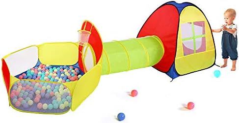 Tomyou Playhouse, Ball Pit, Play Tent and Tunnels for Kids, Toddler Boys & Girls, Birthday Gift f... | Amazon (US)
