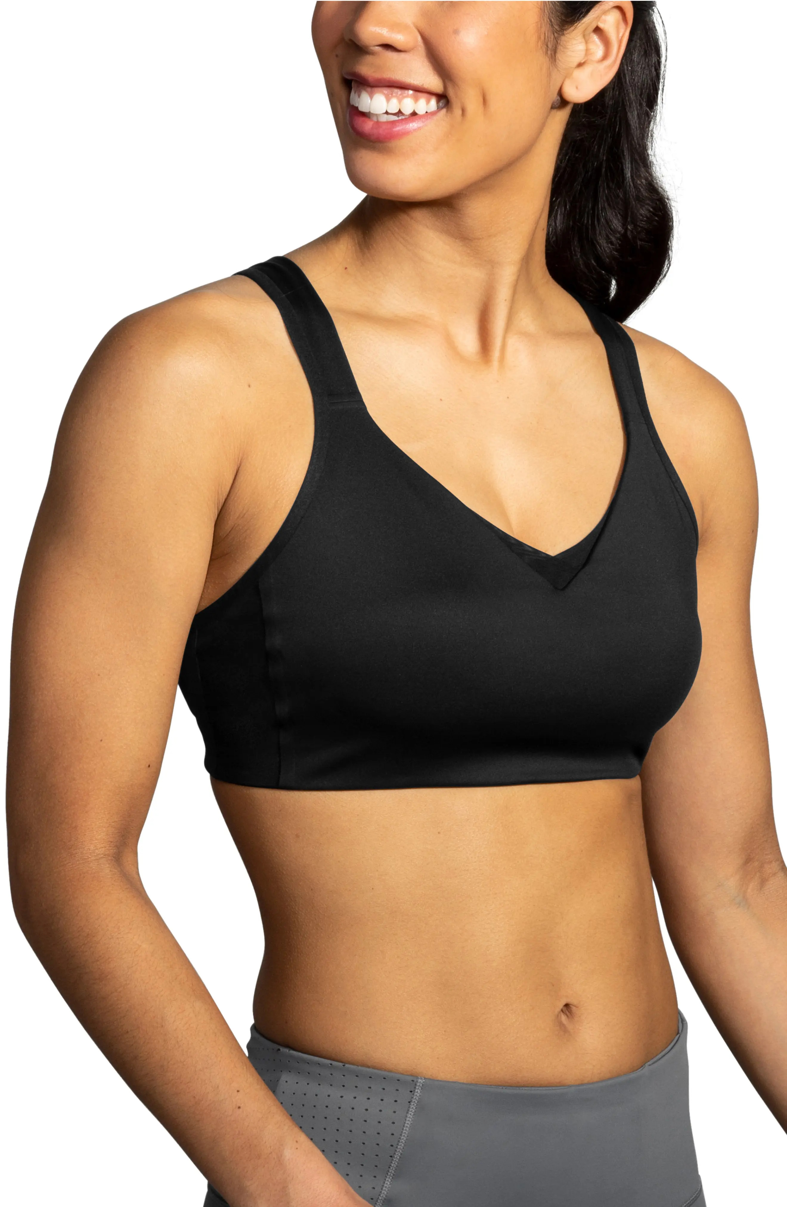 Women's Brooks Drive Convertible Running Sports Bra | Nordstrom