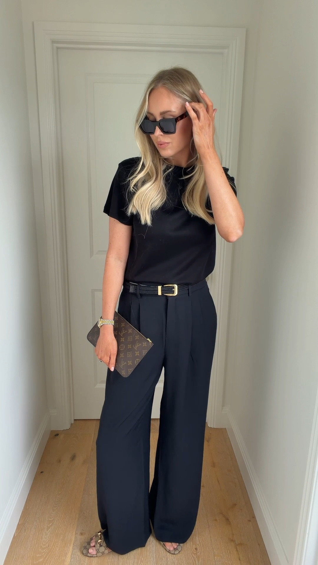 These sale pants have been a favourite with you guys! Very true to size and so comfortable to wear 🙌🏼 They are what I would call the perfect staple black pant. Great with a tee, but imagine how beautiful with a knit come autumn/winter! 

Wearing a size 10 xx

#LTKsale #LTKworkwear #LTKCyberWeek