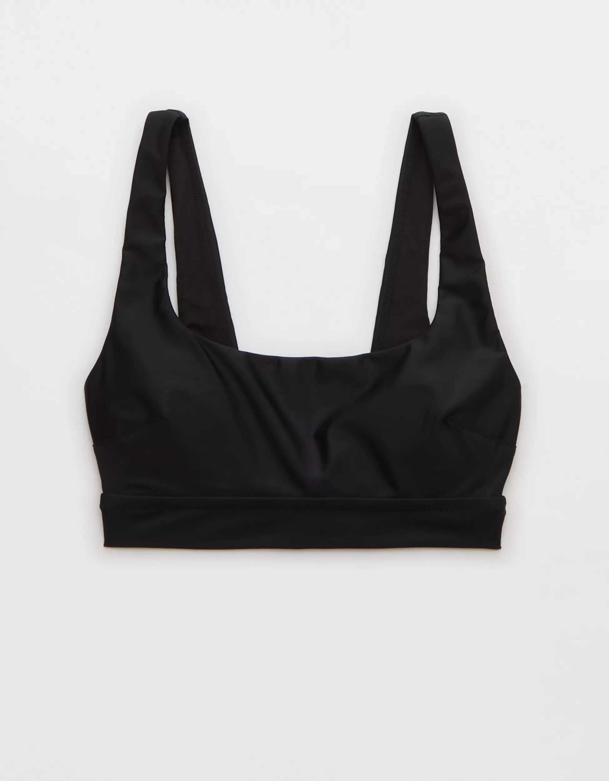 Aerie Banded Wide Strap Scoop Bikini Top | Aerie