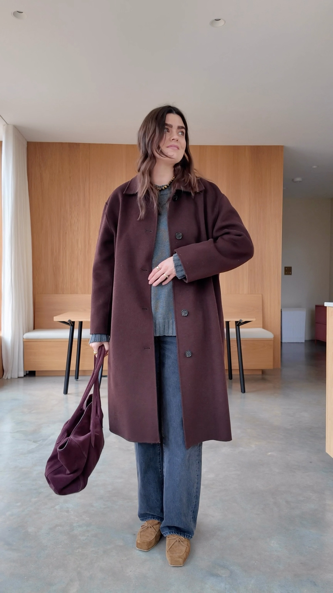 Grey 🤝 Brown 🤝 Burgundy 

#LTKstyletip #LTKwinter